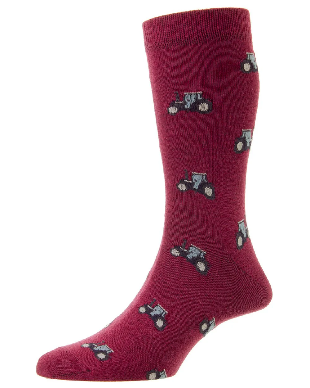 HJ Hall Farm Motif Cotton Rich Socks - Image 4