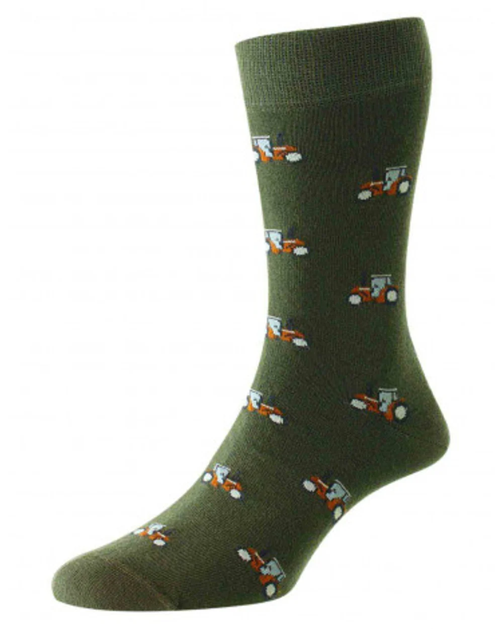 HJ Hall Farm Motif Cotton Rich Socks - Image 6