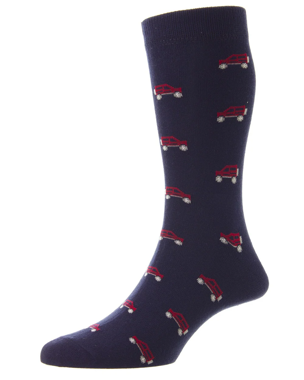 HJ Hall Farm Motif Cotton Rich Socks - Image 9