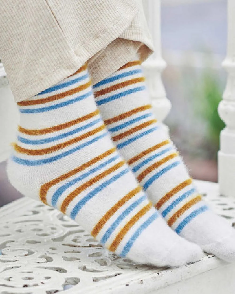 HJ Hall Fluffy Socks | Twin Pack - Image 2