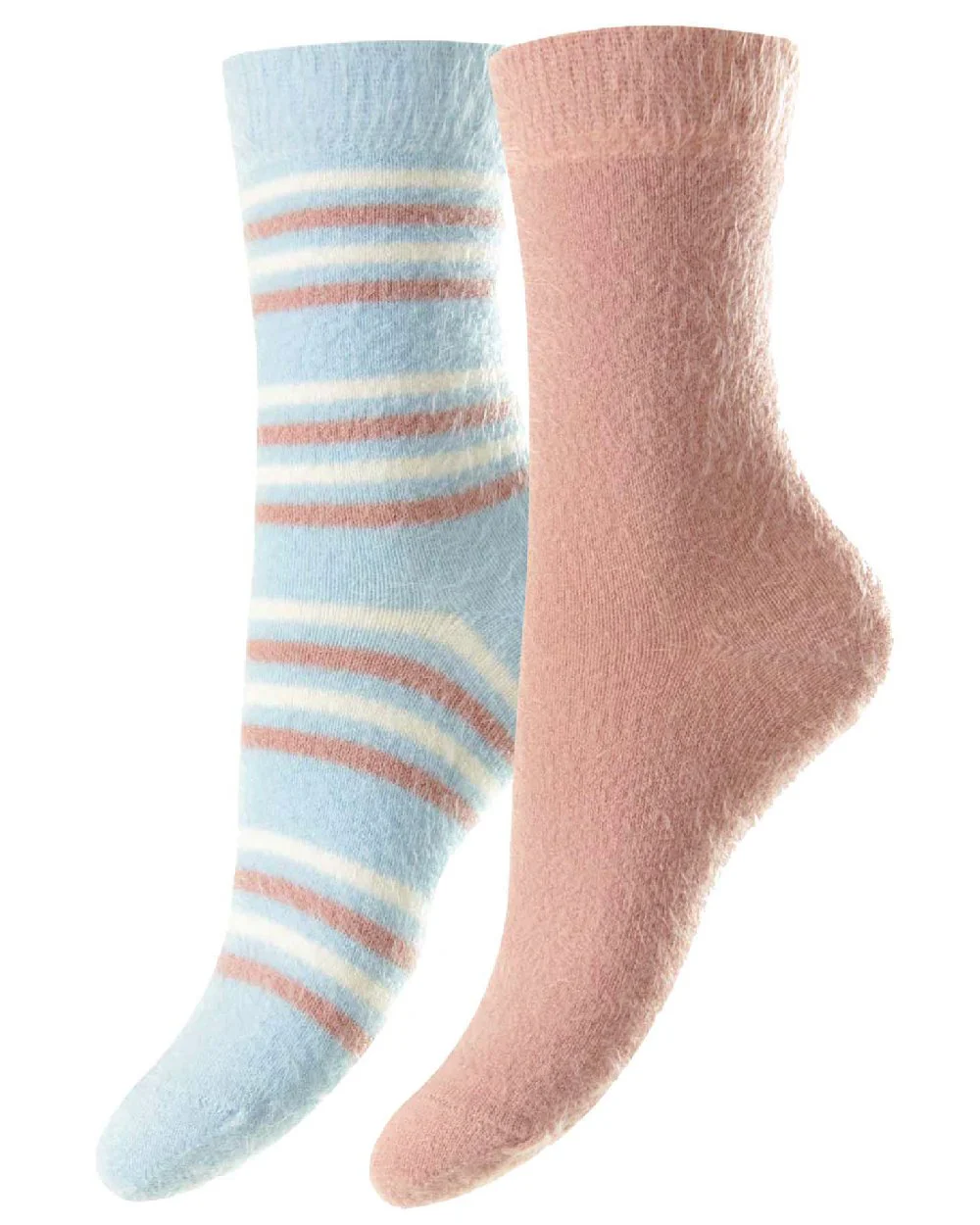 HJ Hall Fluffy Socks | Twin Pack - Image 3