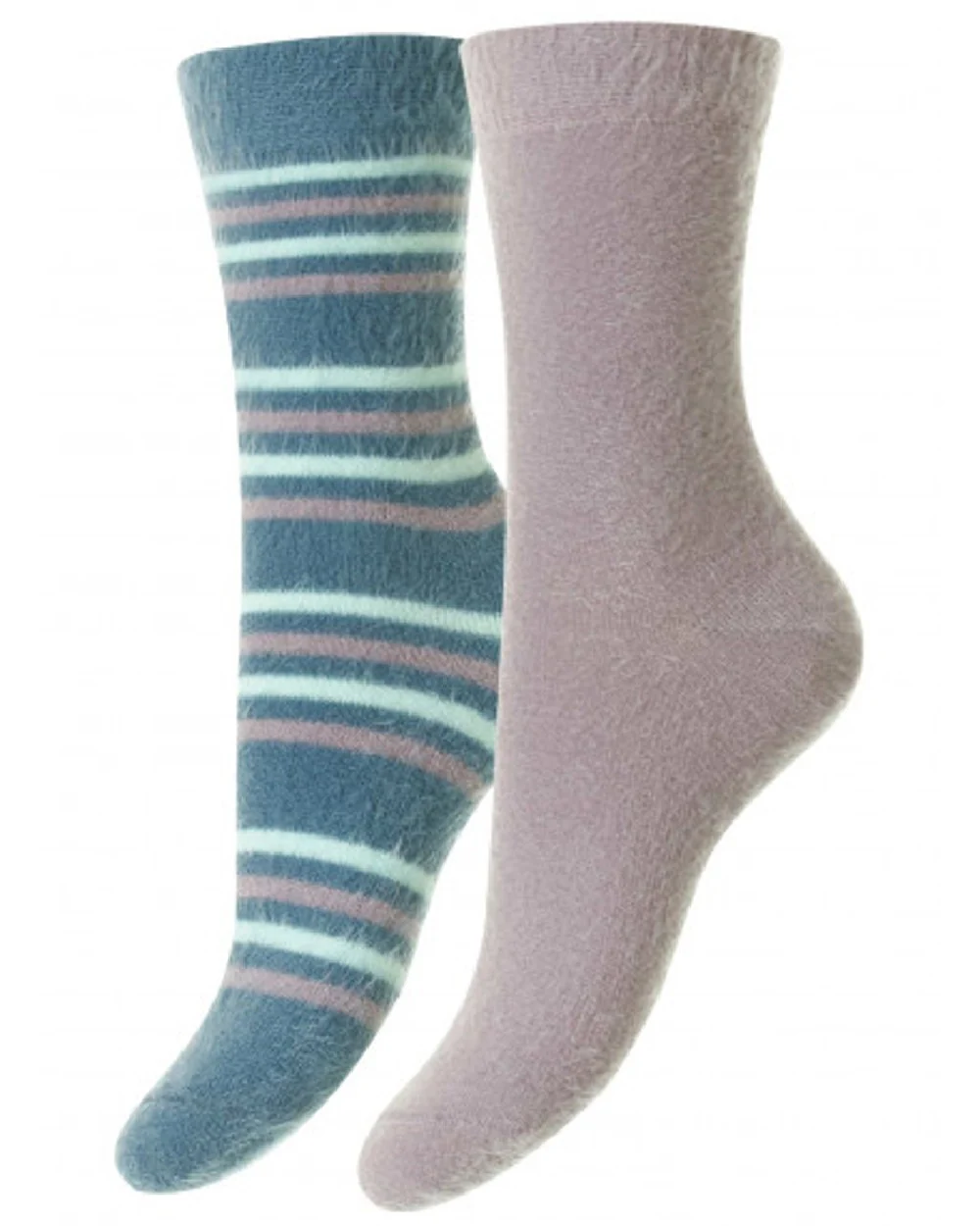 HJ Hall Fluffy Socks | Twin Pack - Image 5