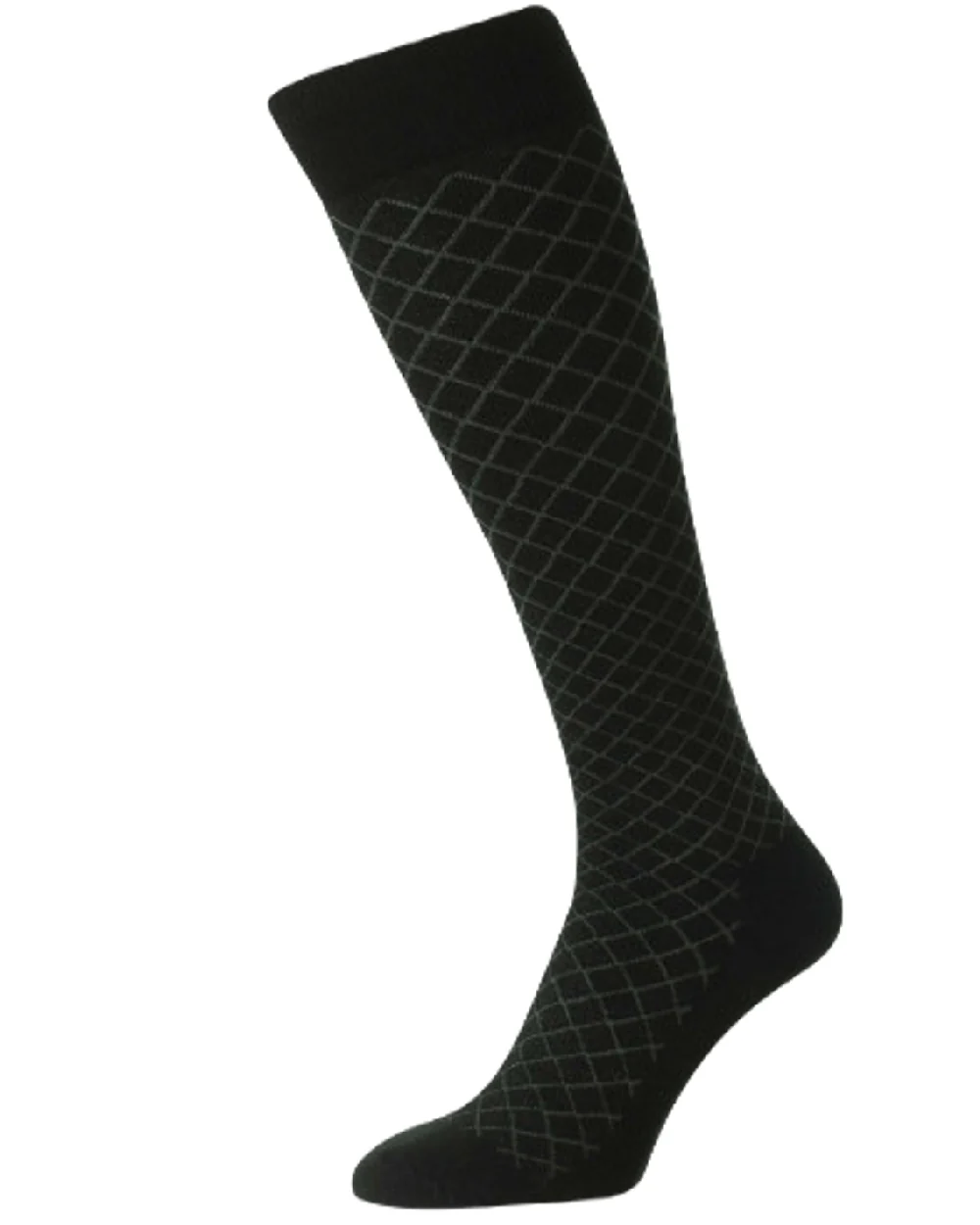 HJ Hall Flysafe Diamond Flight Socks - Image 2