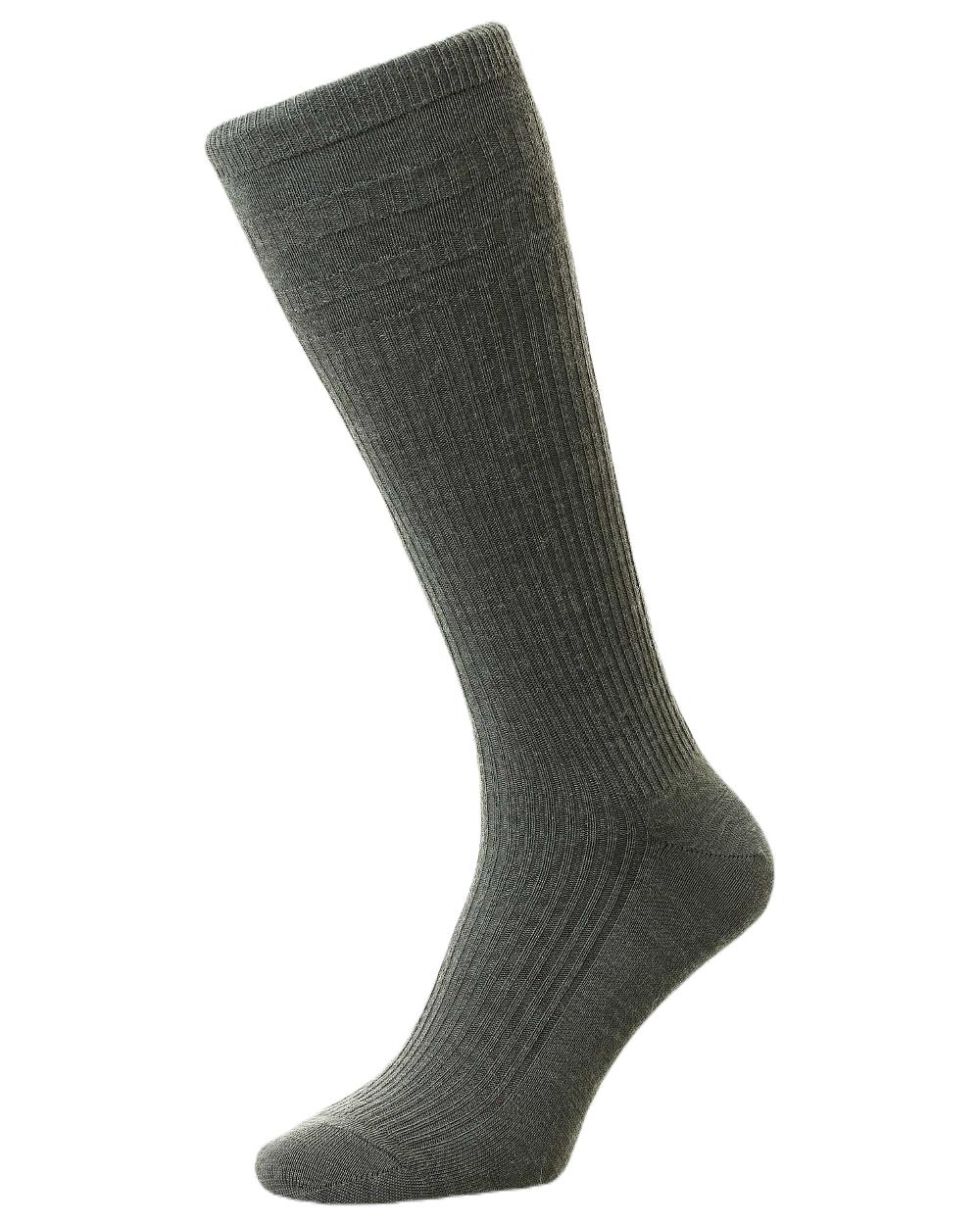 HJ Hall Half Hose Wool Softop Socks - Image 3