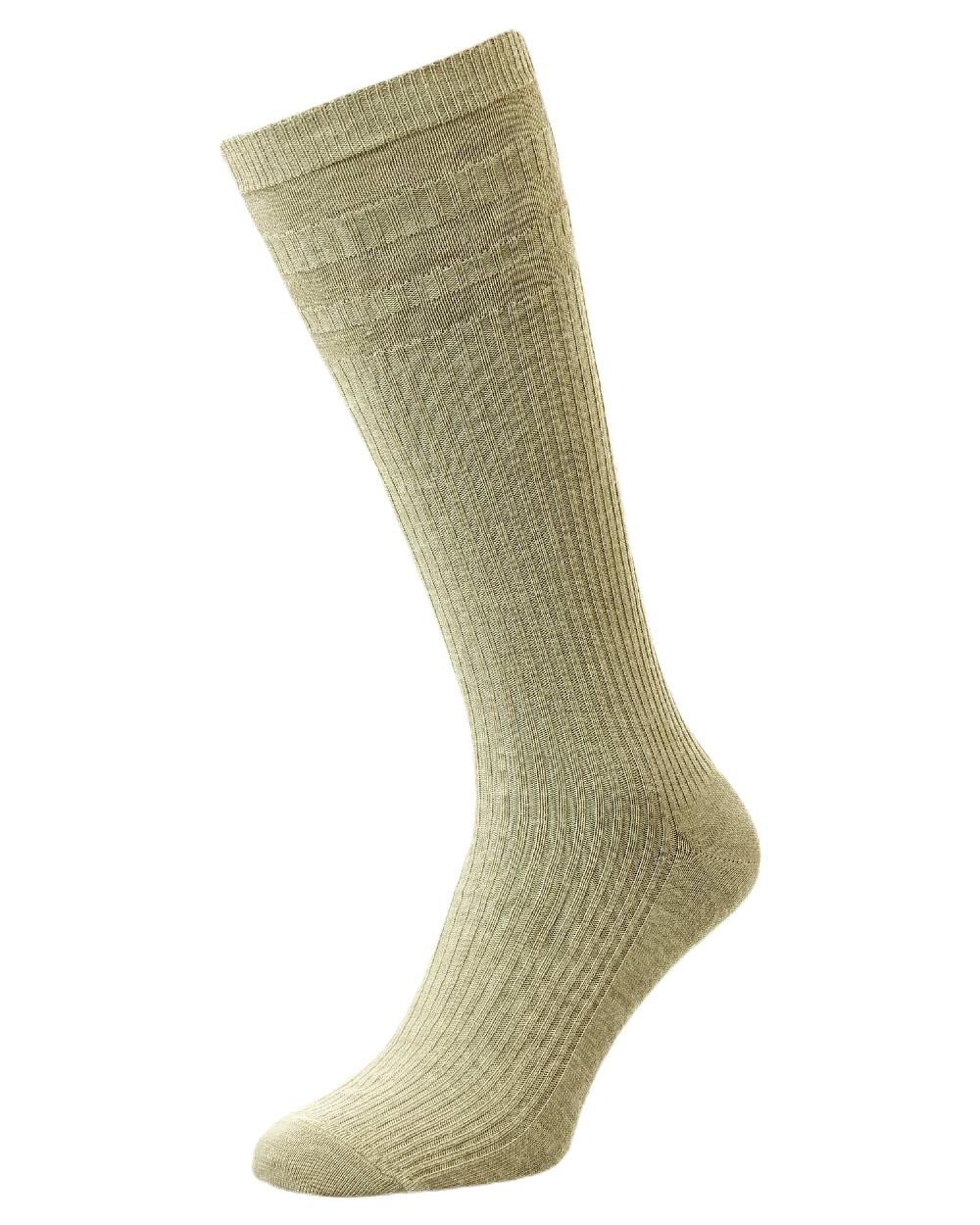 HJ Hall Half Hose Wool Softop Socks - Image 4
