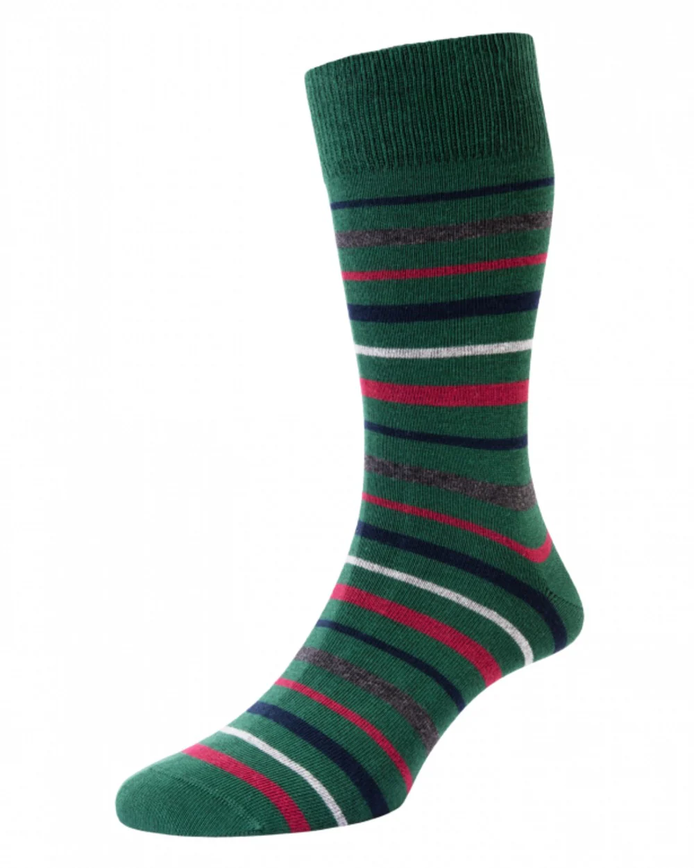 HJ Hall Mens Christmas Turkey Motif Socks Twin Pack - Image 3