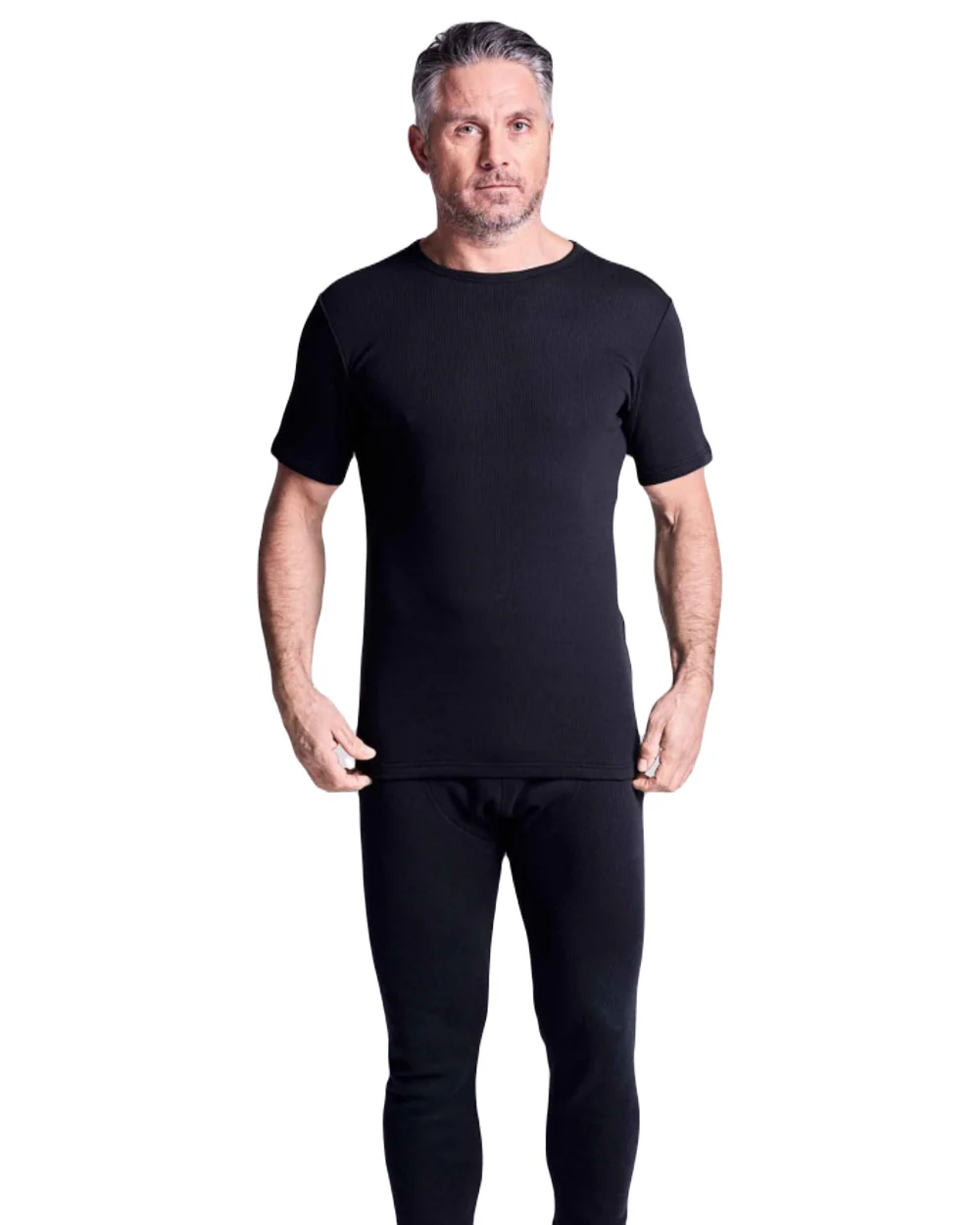 HJ Hall Mens Cotton Rich Thermal T-shirt - Image 2