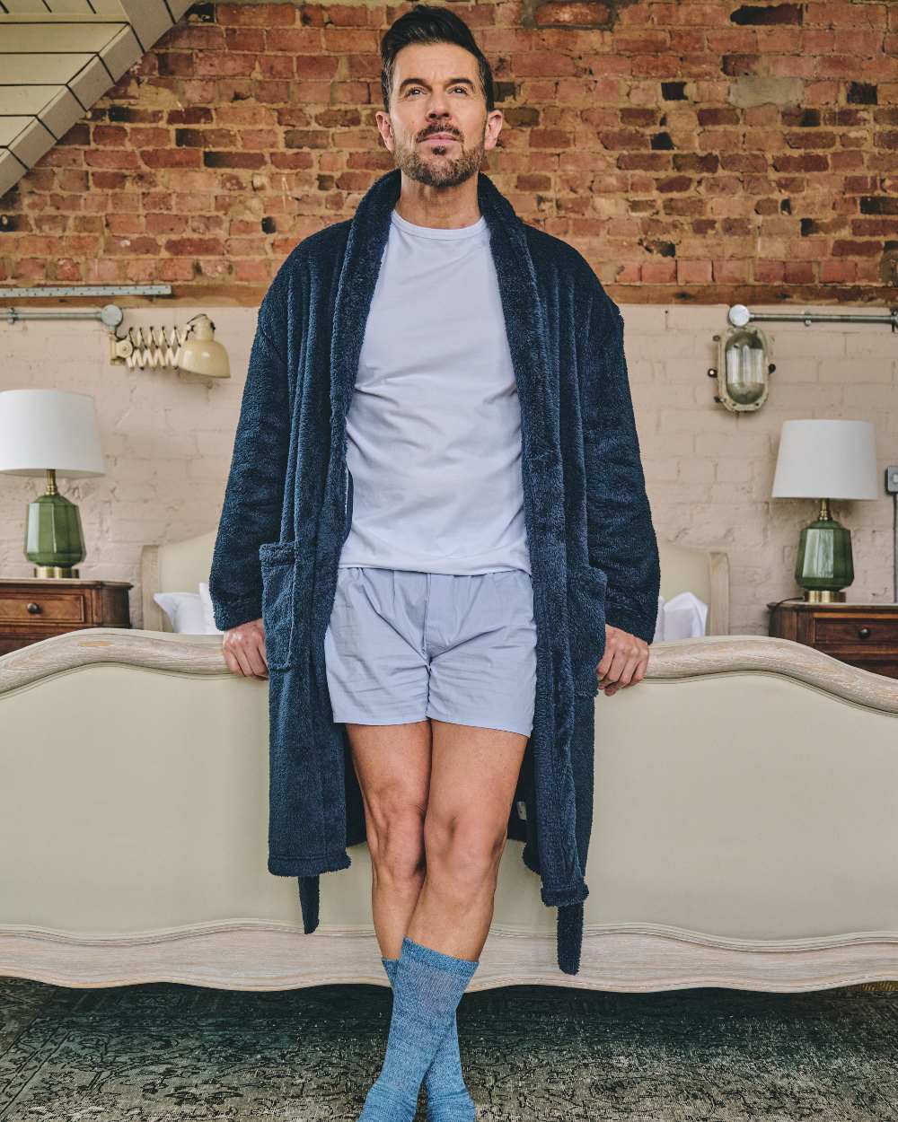 HJ Hall Mens Dressing Gown - Image 2