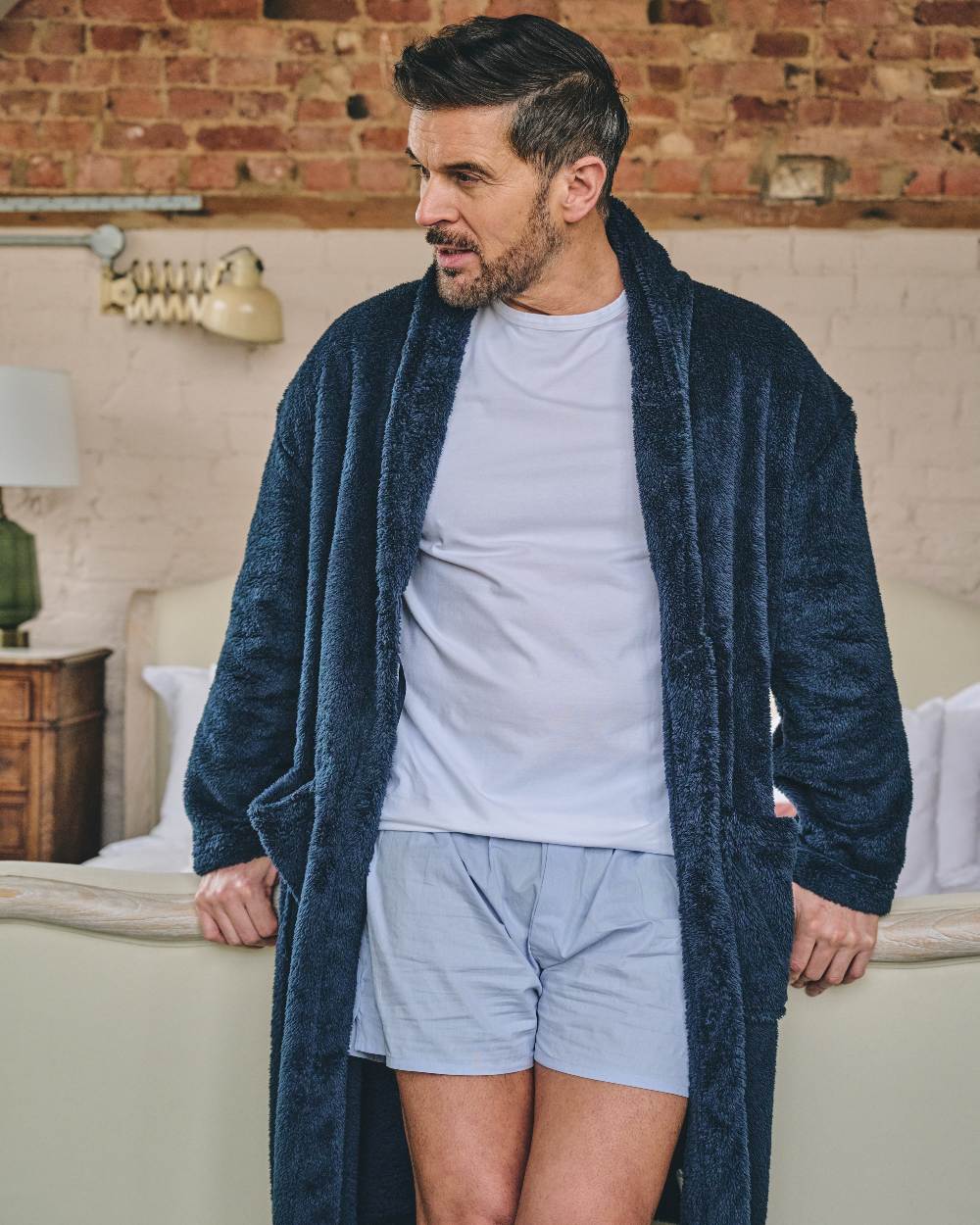 HJ Hall Mens Dressing Gown - Image 4
