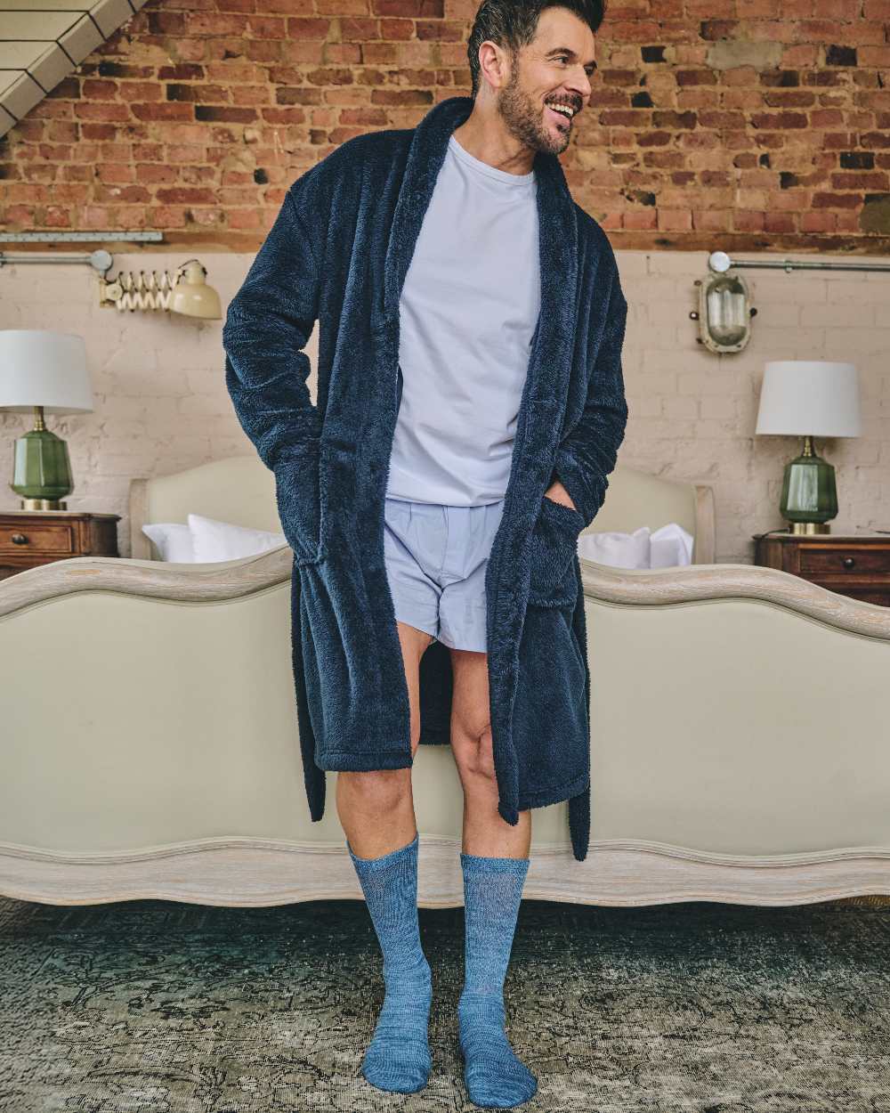 HJ Hall Mens Dressing Gown - Image 5