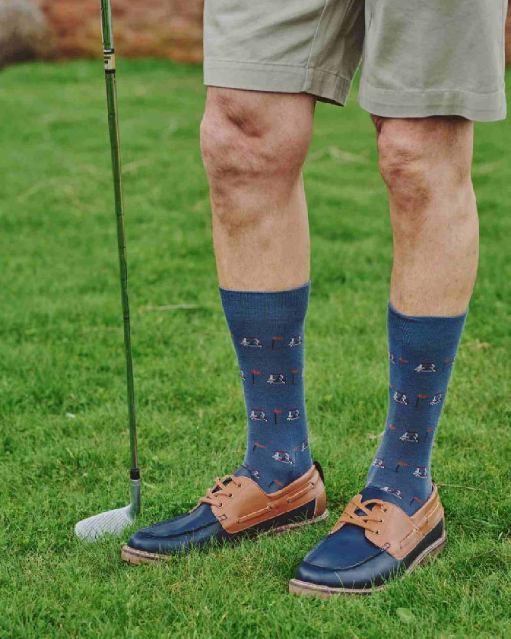 HJ Hall Mens Golf Socks 3 Pair Pack - Image 2