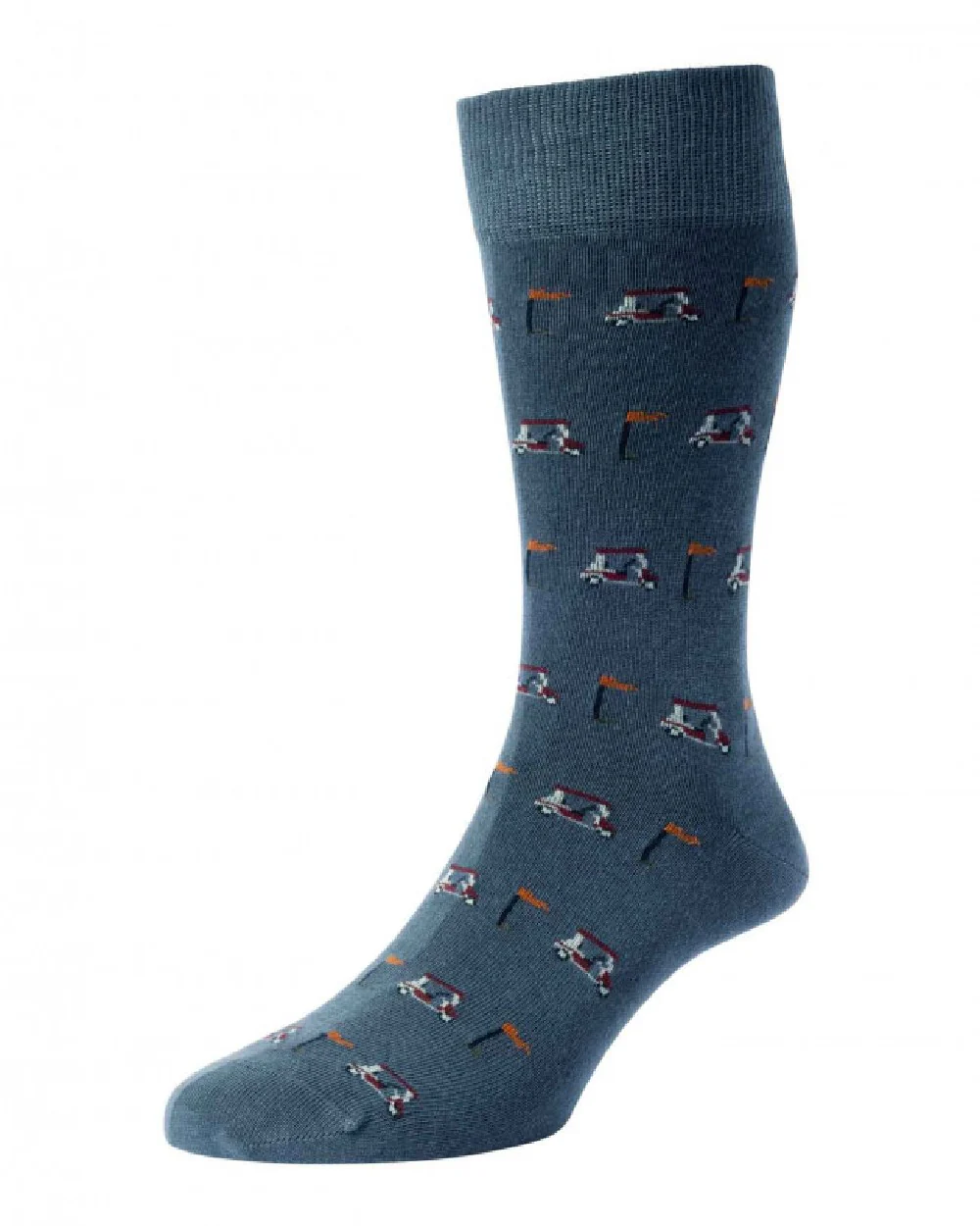 HJ Hall Mens Golf Socks 3 Pair Pack - Image 3