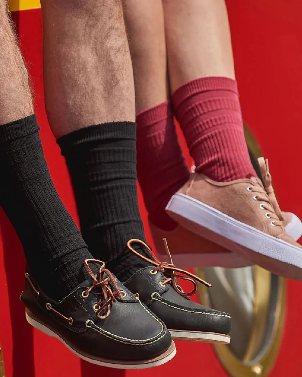 HJ Hall Original Cotton Soft Top Socks - Image 3