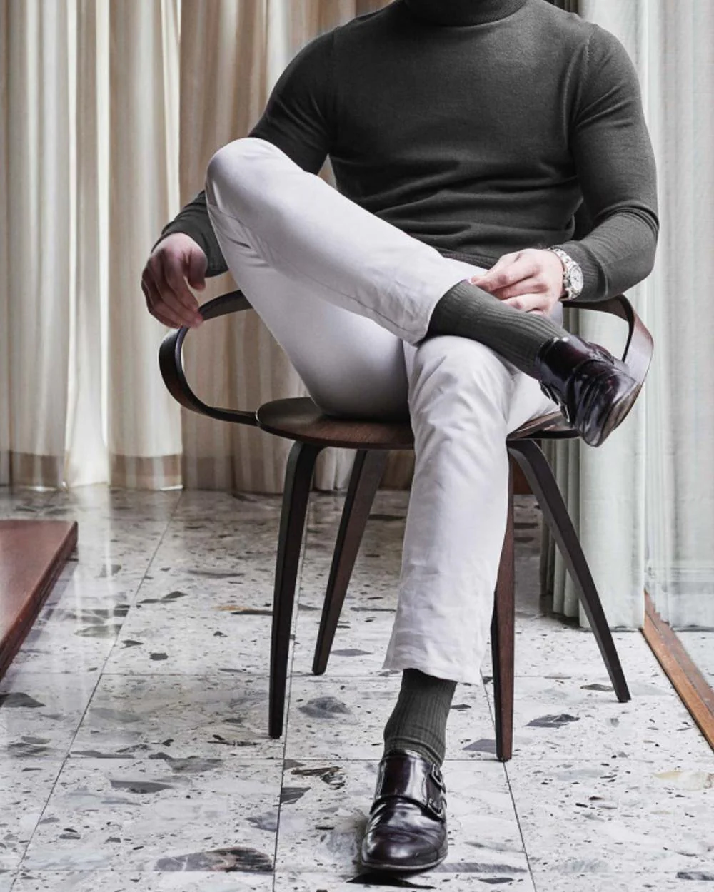 HJ Hall Original Cotton Soft Top Socks - Image 6