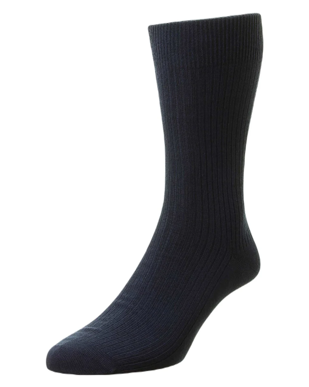 HJ Hall Pure Cotton Rib Socks - Image 3