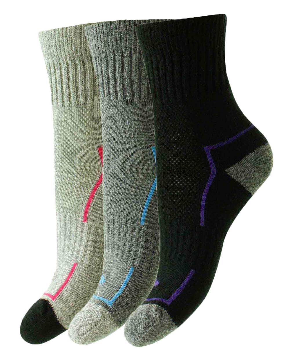 HJ Hall Short Work Sock Triple Pack - Image 4