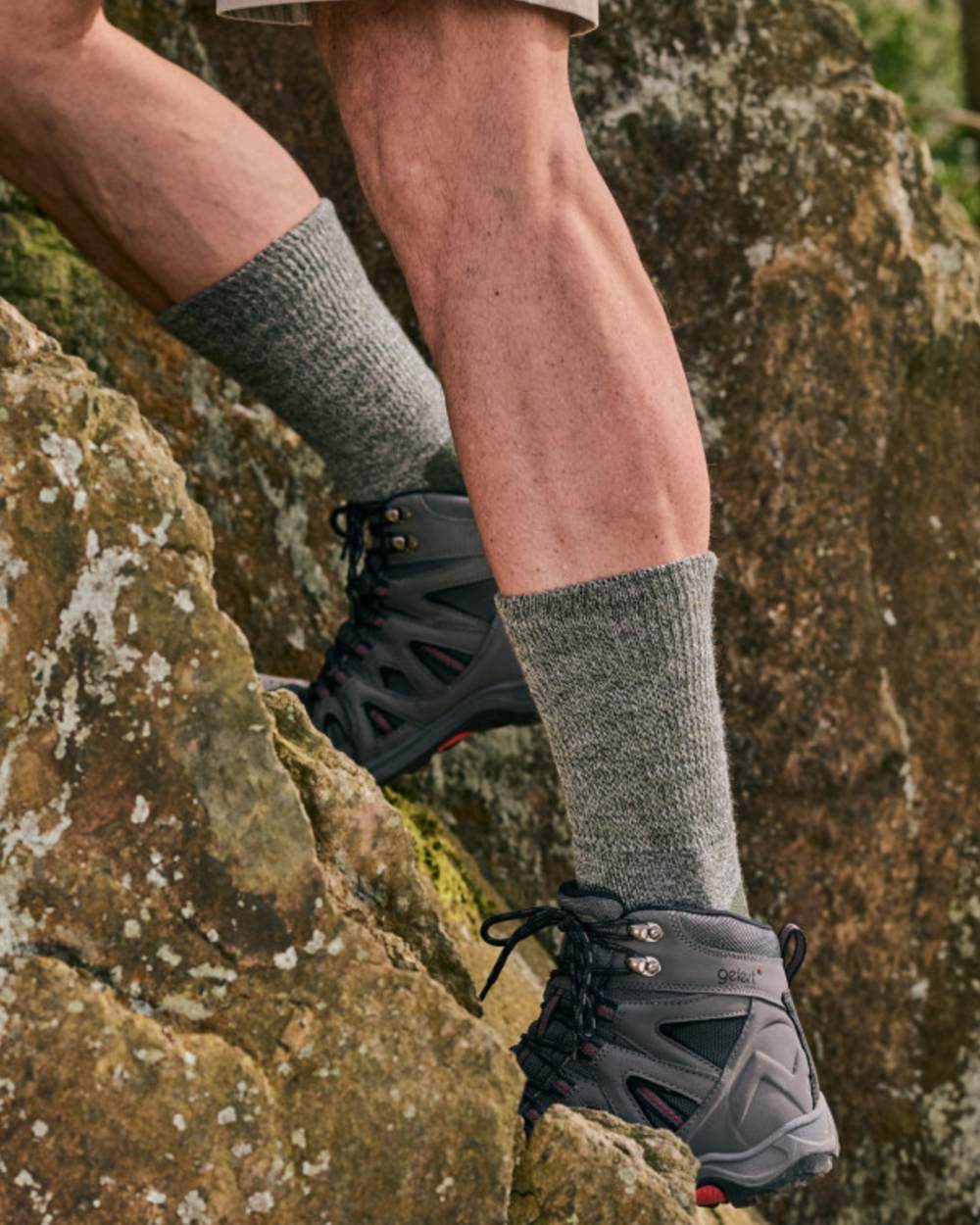 HJ Hall Technical Rambler Comfort Top Thermal Socks - Image 5