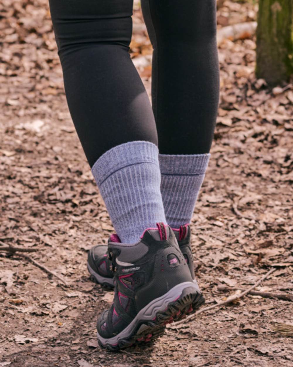 HJ Hall Technical Rambler Light Comfort Crew Socks - Image 2
