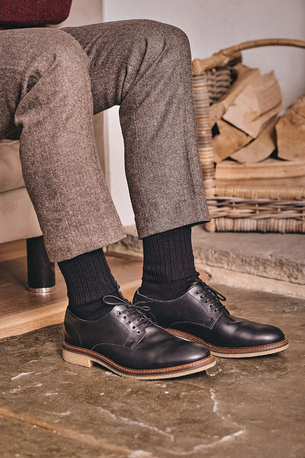 HJ Hall Thermal SoftTop Socks Wool Rich - Image 2