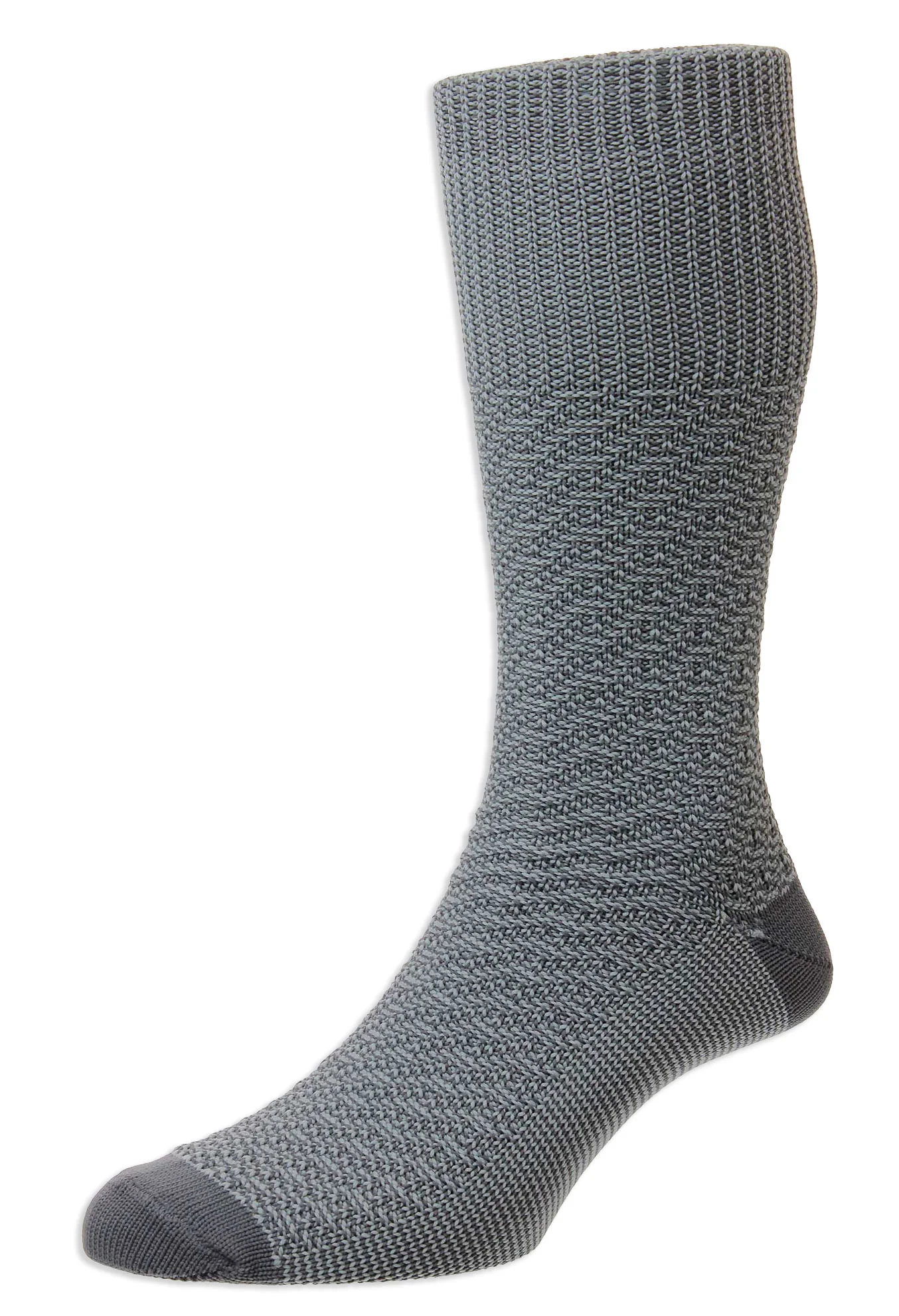 HJ Indestructible Textured Marl Half Hose Socks - Image 5
