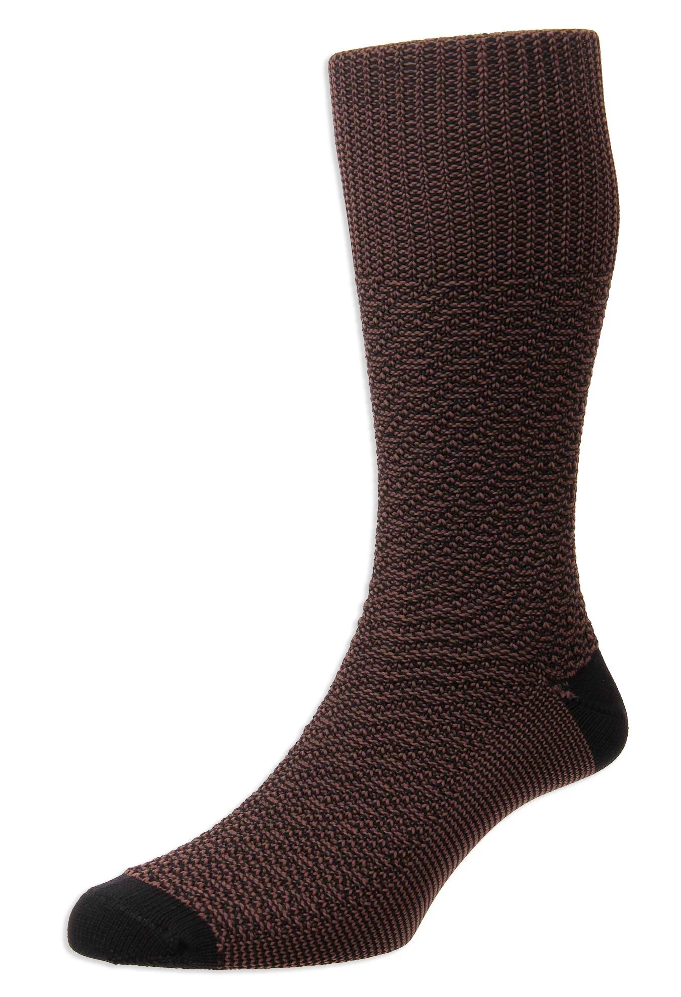 HJ Indestructible Textured Marl Half Hose Socks - Image 6