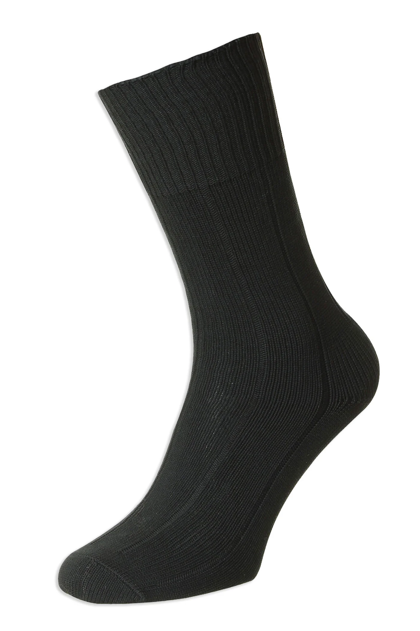 HJ Indestructible Broad Rib Half Hose Sock - Image 3