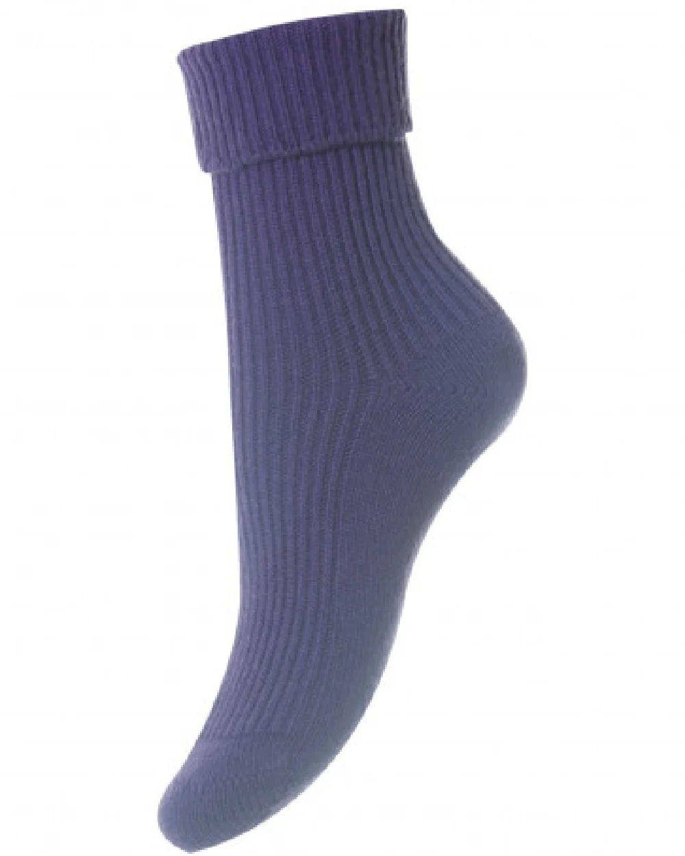 HJ Hall Cashmere Blend Turn Over Top Socks - Image 3