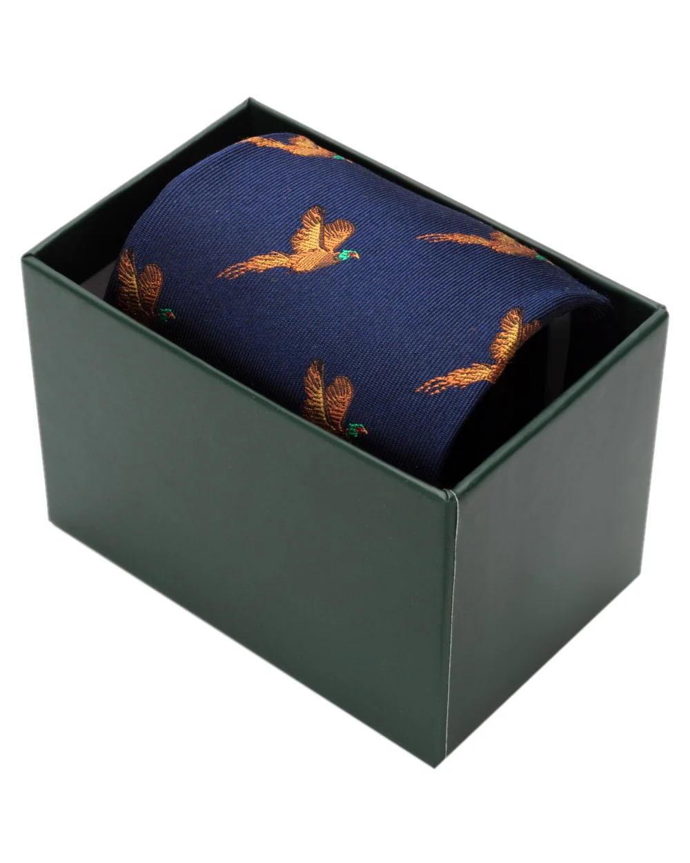 Hoggs of Fife Silk Woven Tie Pheasants Boxed - Image 11
