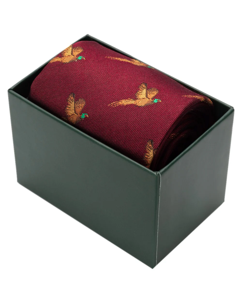 Hoggs of Fife Silk Woven Tie Pheasants Boxed - Image 12