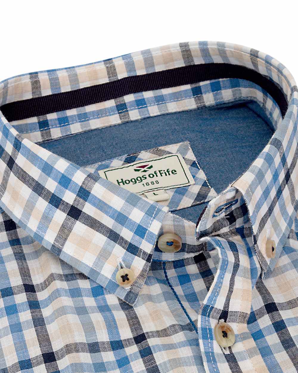 Hoggs of Fife Aberdour Short Sleeve Shirt - Image 4