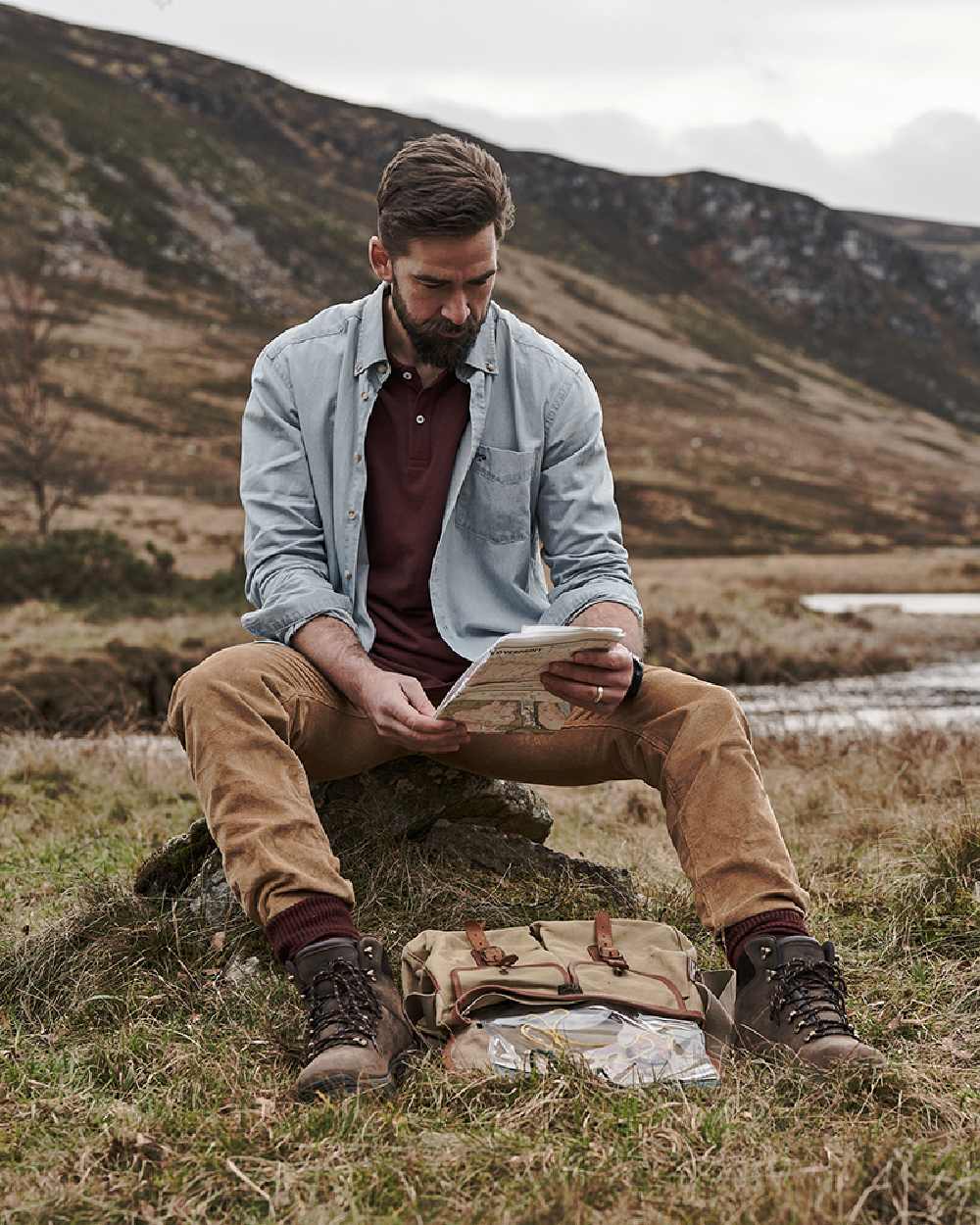 Hoggs of Fife Archerfield Denim Shirt - Image 10