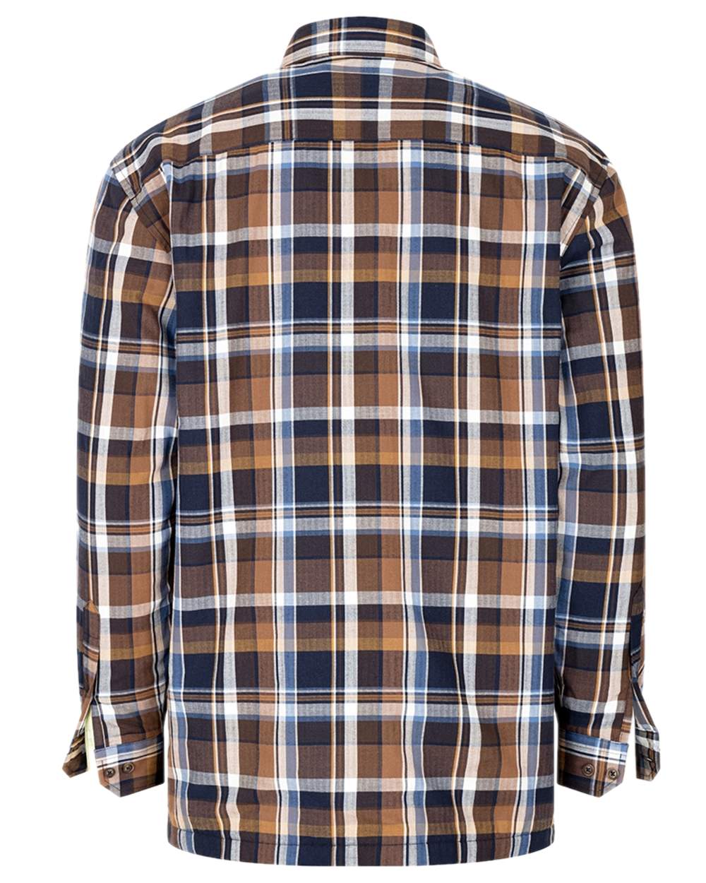 Hoggs of Fife Arran Micro Fleece Lined 100% Cotton Shirt - Image 4
