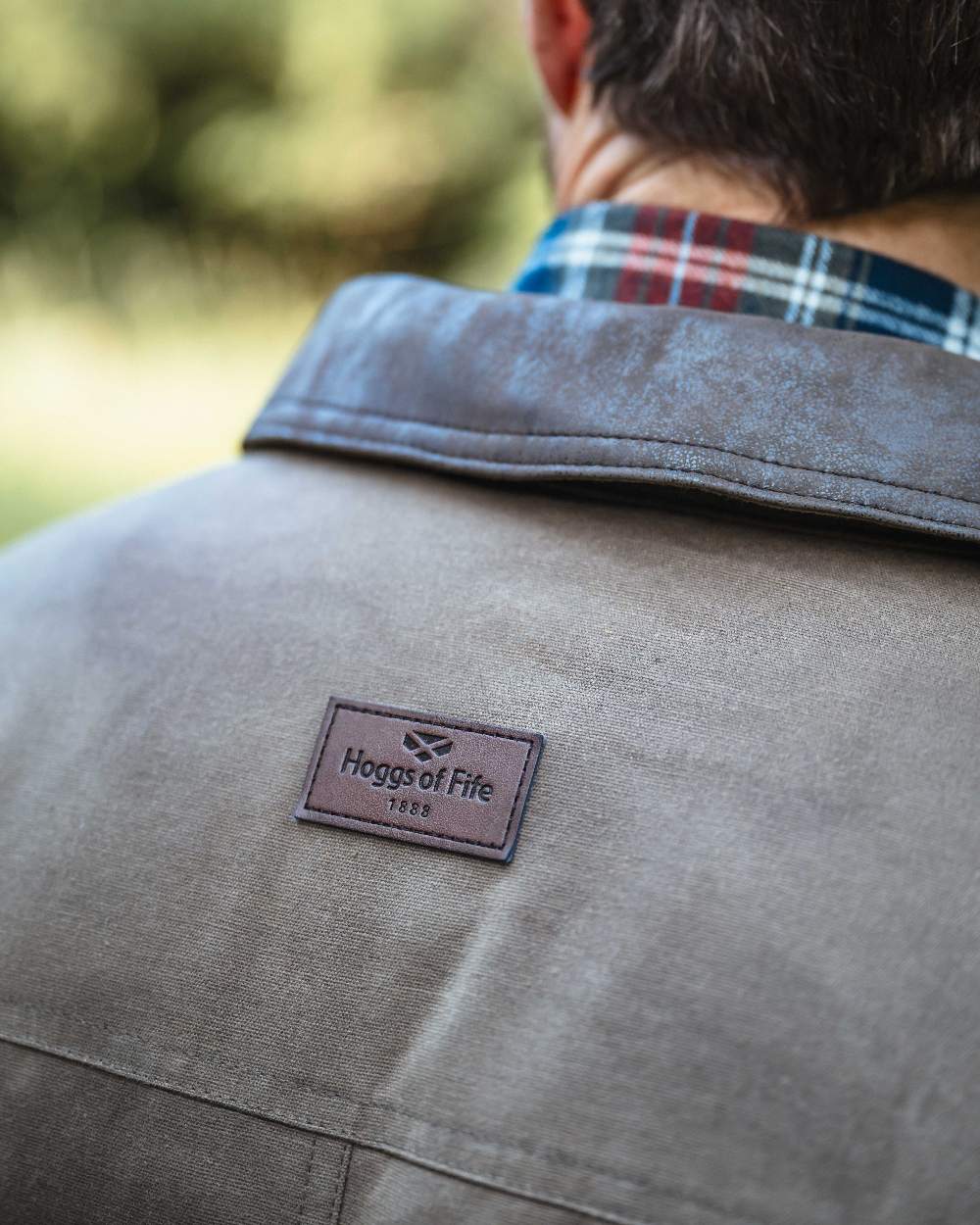 Hoggs of Fife Balerno Waxed Canvas Barn Coat - Image 6