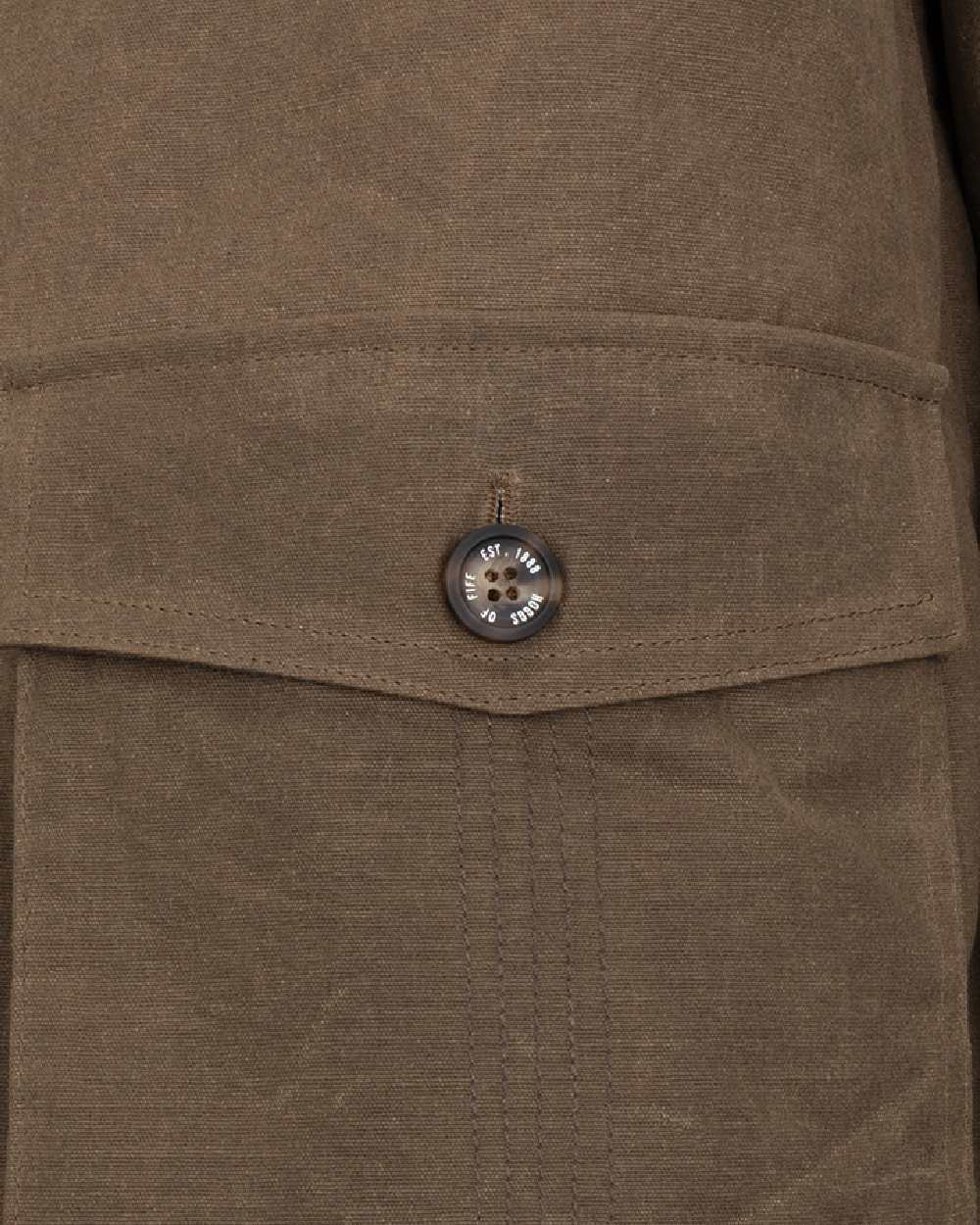 Hoggs of Fife Balerno Waxed Canvas Barn Coat - Image 7