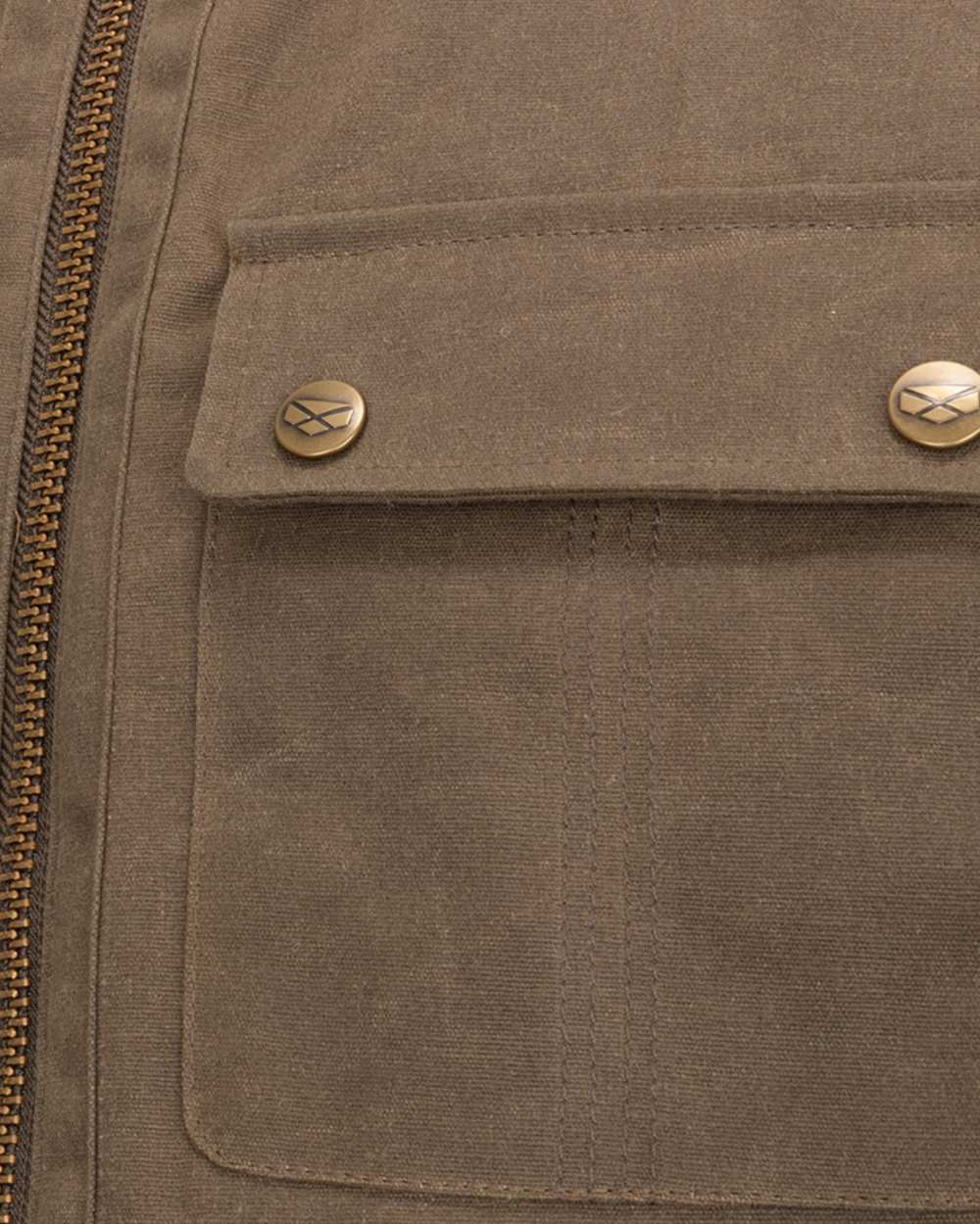 Hoggs of Fife Balfour Waxed Canvas Gilet - Image 4