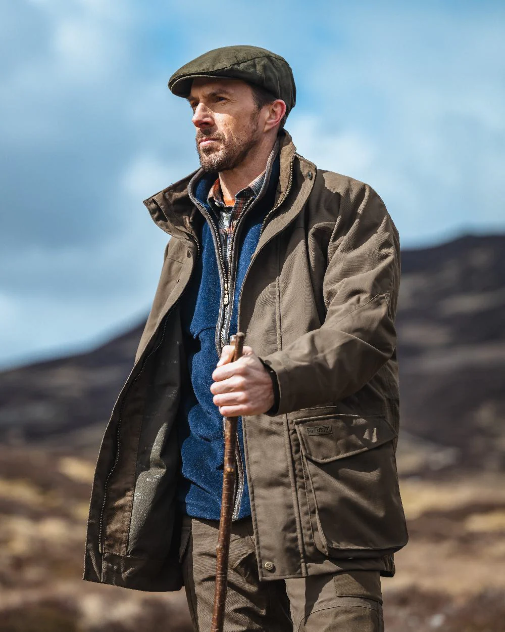 Hoggs of Fife Ballater Waterproof Field Jacket - Image 2