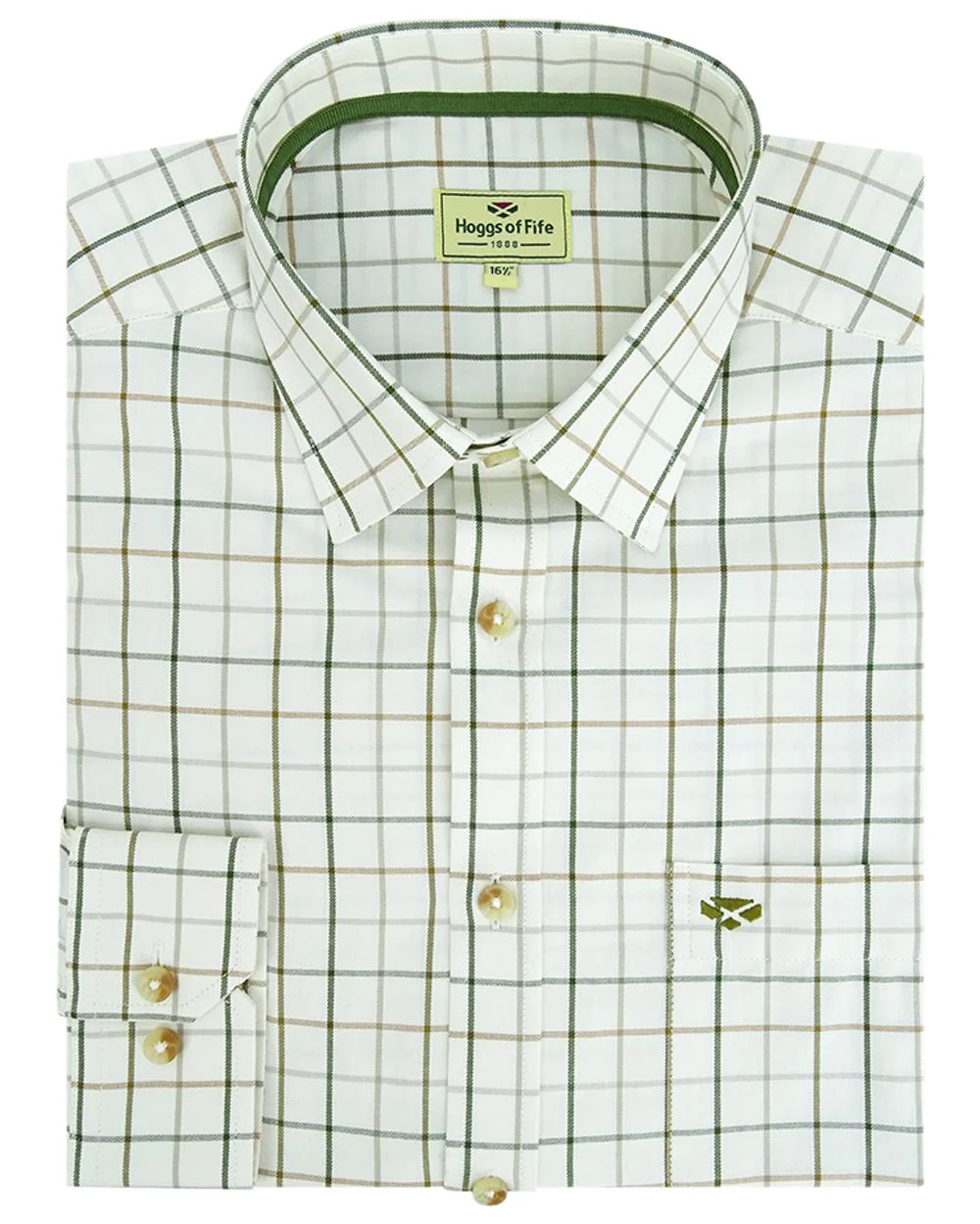 Hoggs of Fife Balmoral Luxury Tattersall Shirt - Image 3