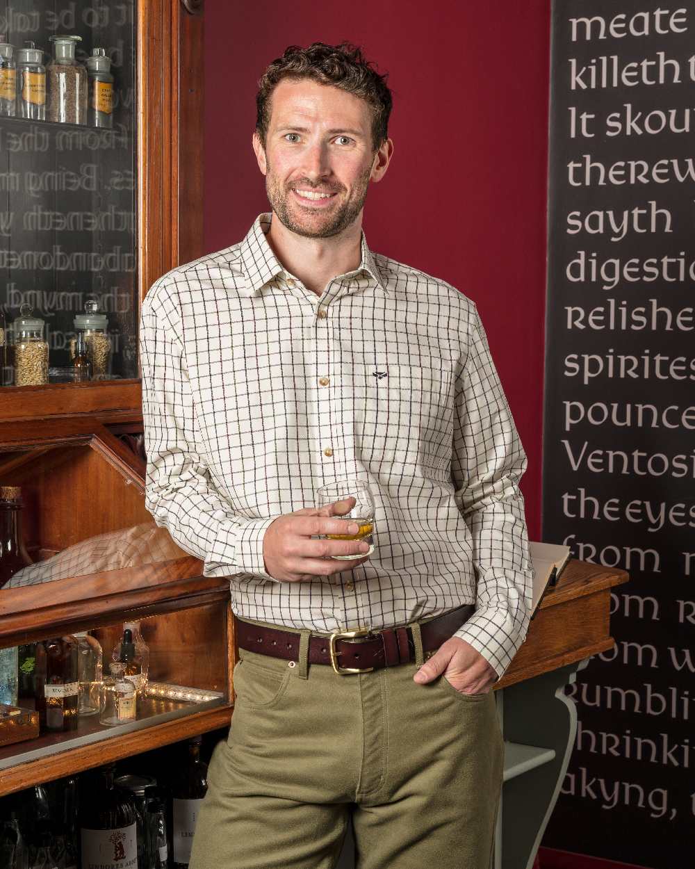 Hoggs of Fife Balmoral Luxury Tattersall Shirt - Image 8