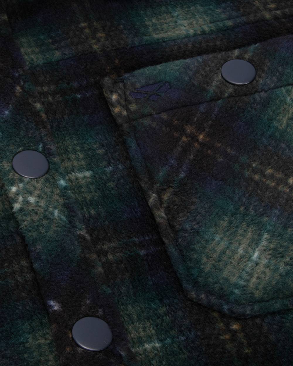Hoggs of Fife Broxburn Fleece Shacket - Image 7