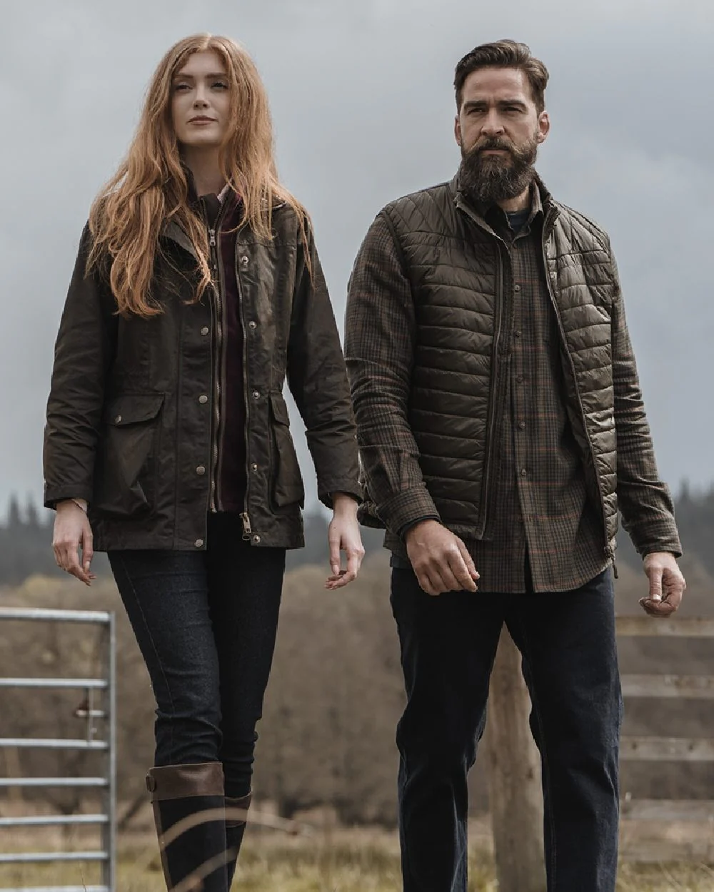 Hoggs of Fife Caledonia Ladies Antique Wax Jacket - Image 11