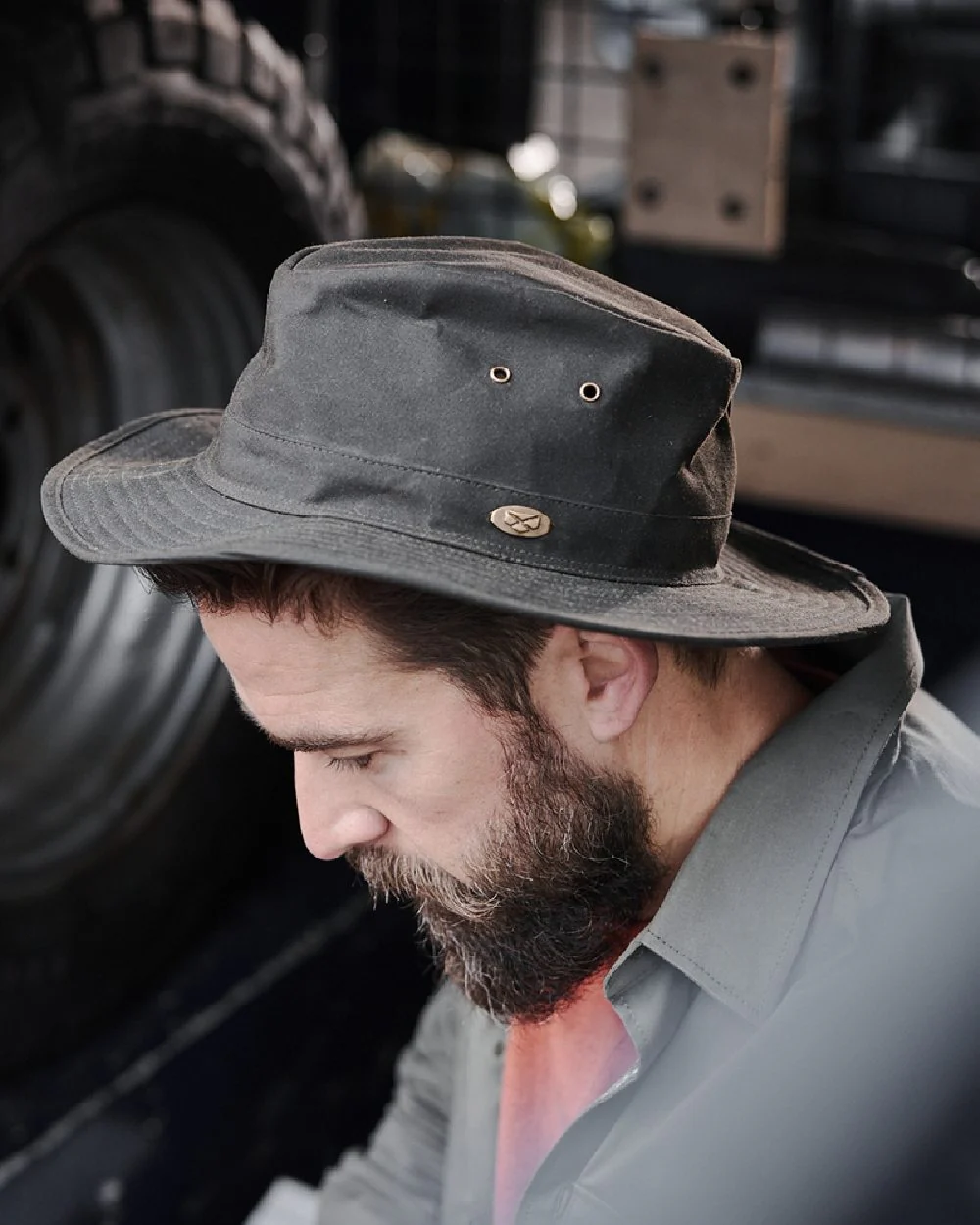 Hoggs of Fife Caledonia Waxed Hat - Image 5