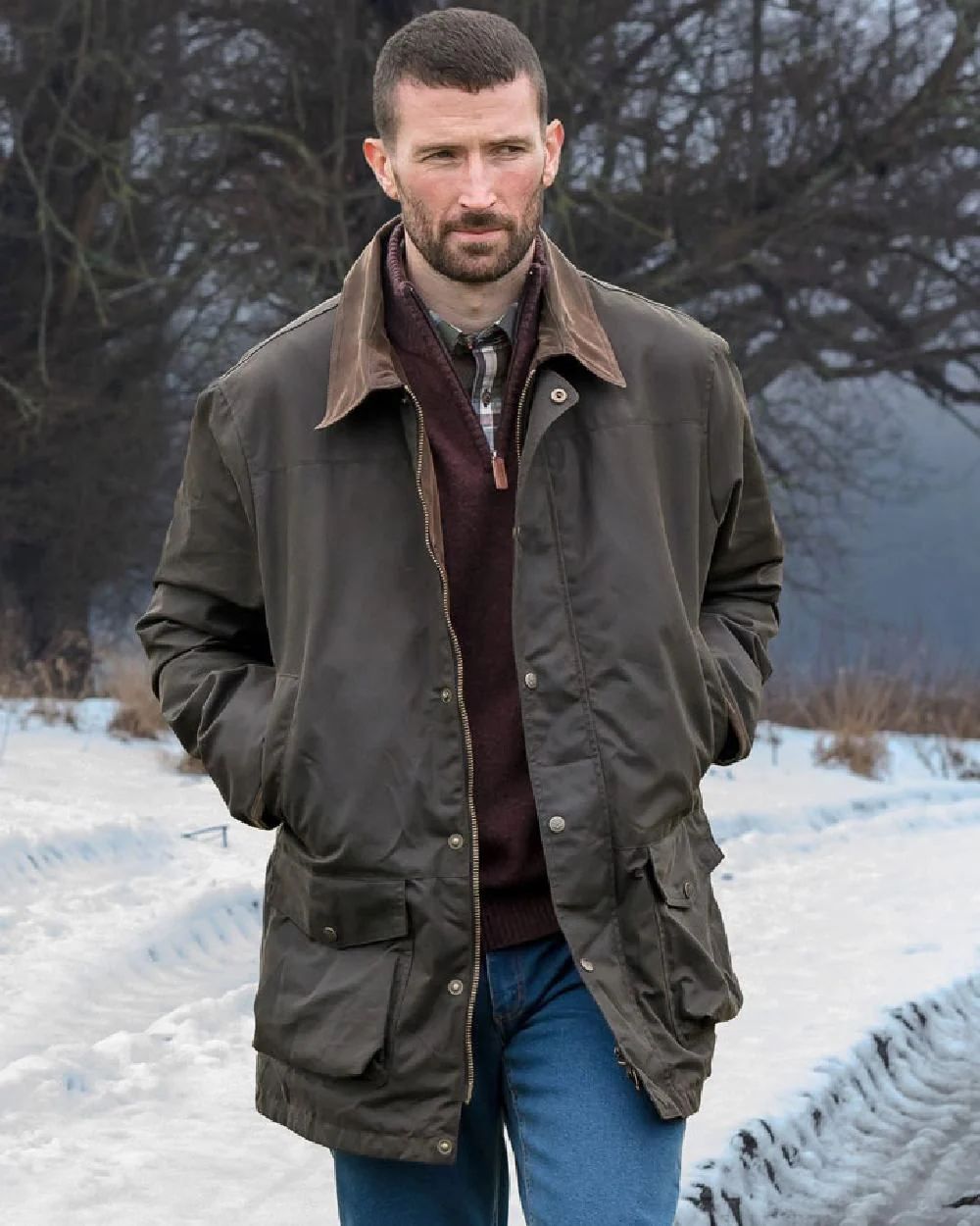 Hoggs of Fife Caledonia Waxed Jacket - Image 2
