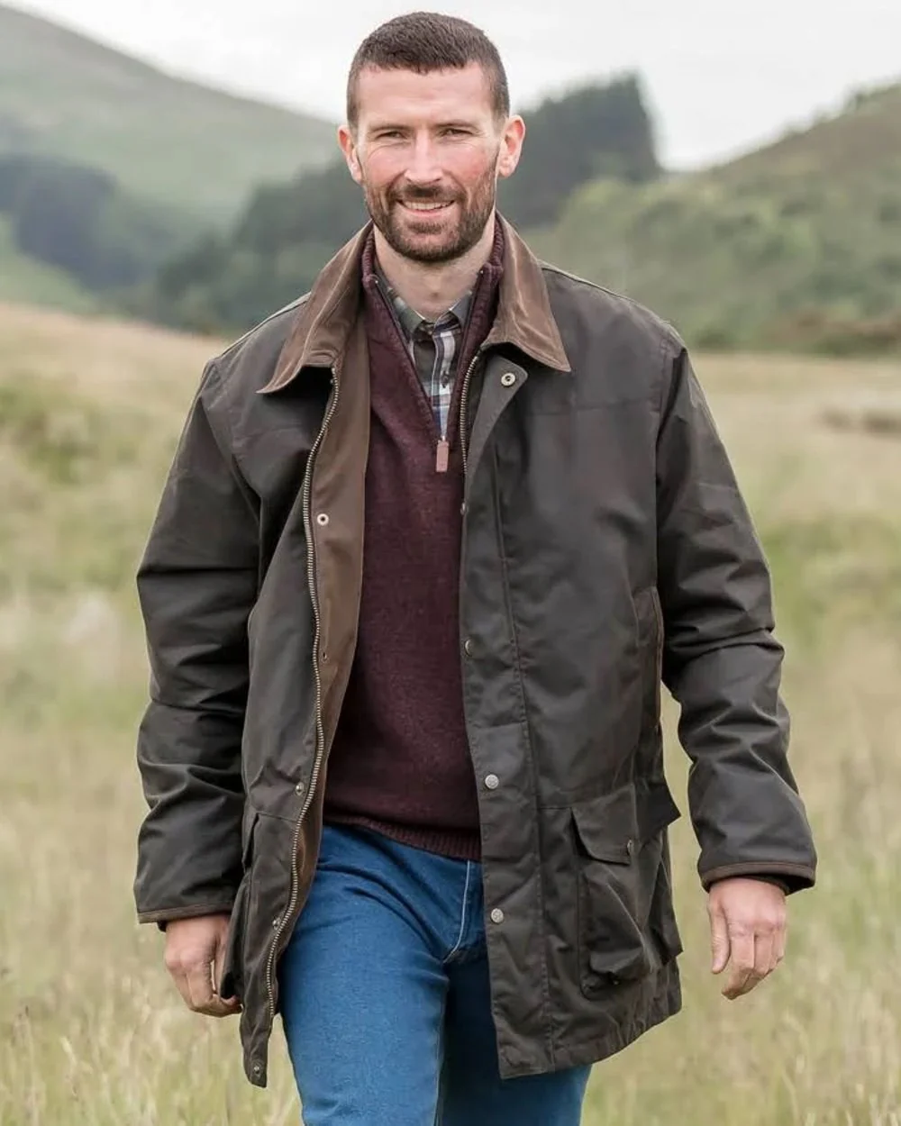 Hoggs of Fife Caledonia Waxed Jacket - Image 4