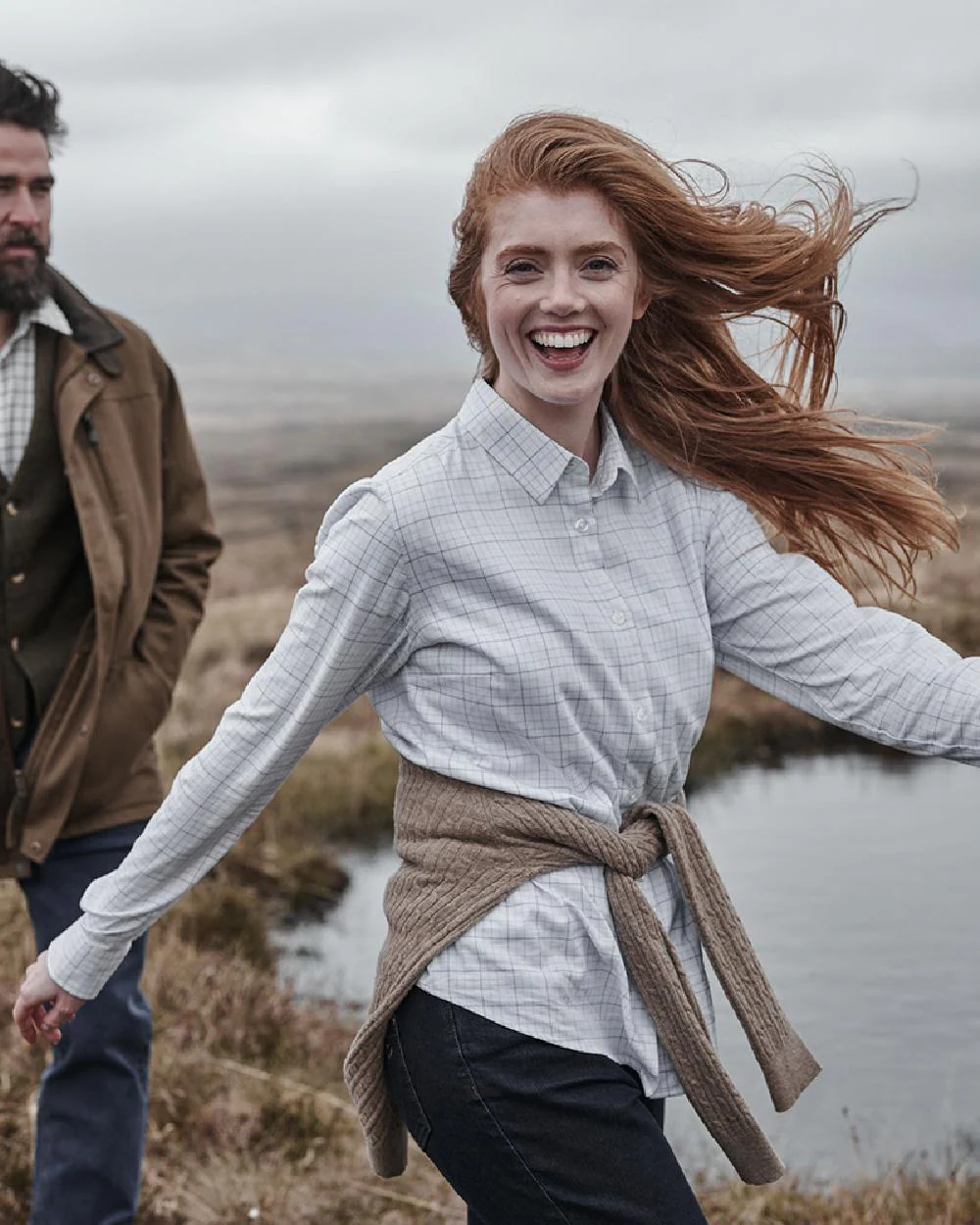 Hoggs of Fife Callie Twill Ladies Check Shirt - Image 9
