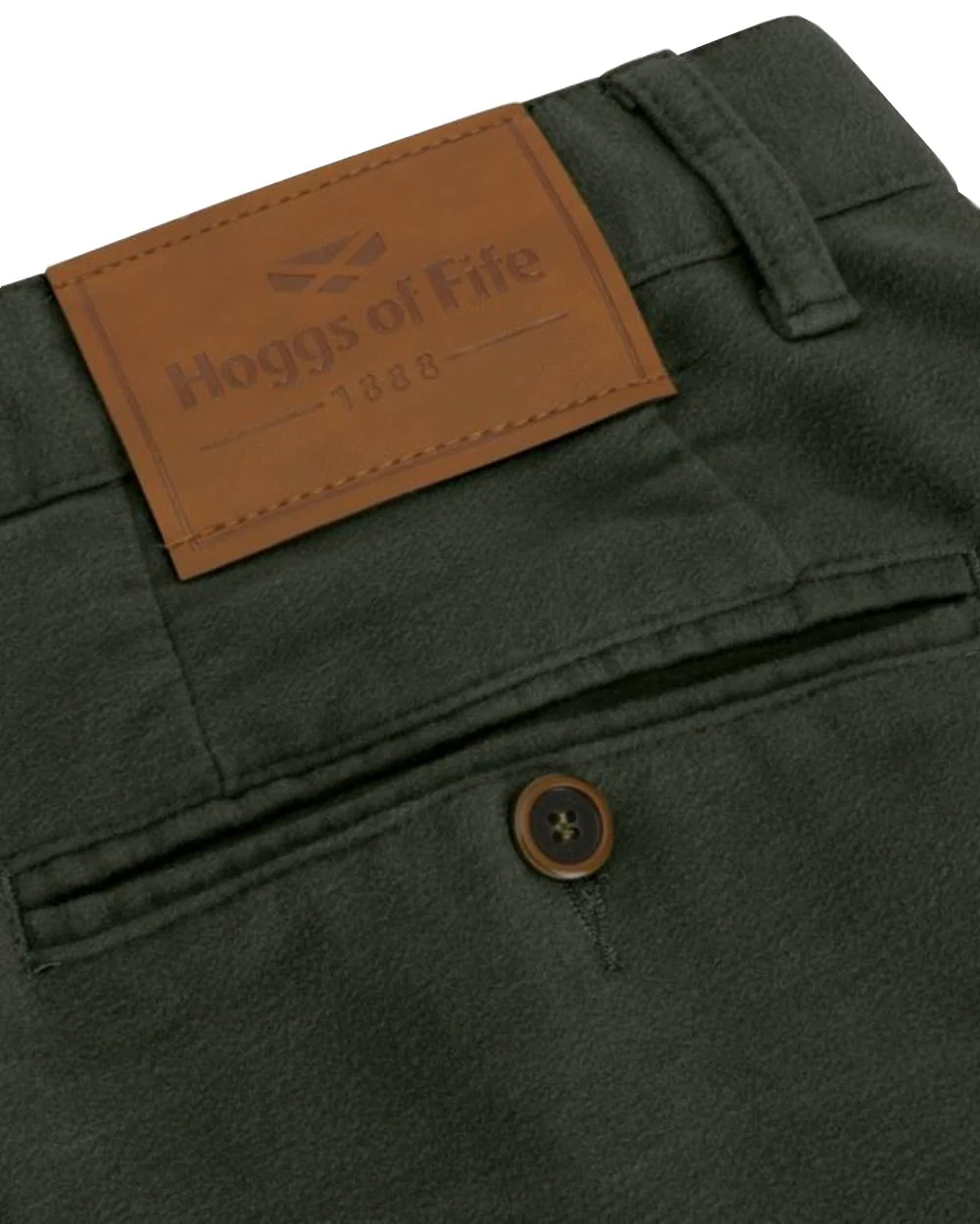 Hoggs of Fife Carrick Stretch Technical Moleskin Long Leg Trousers - Image 4