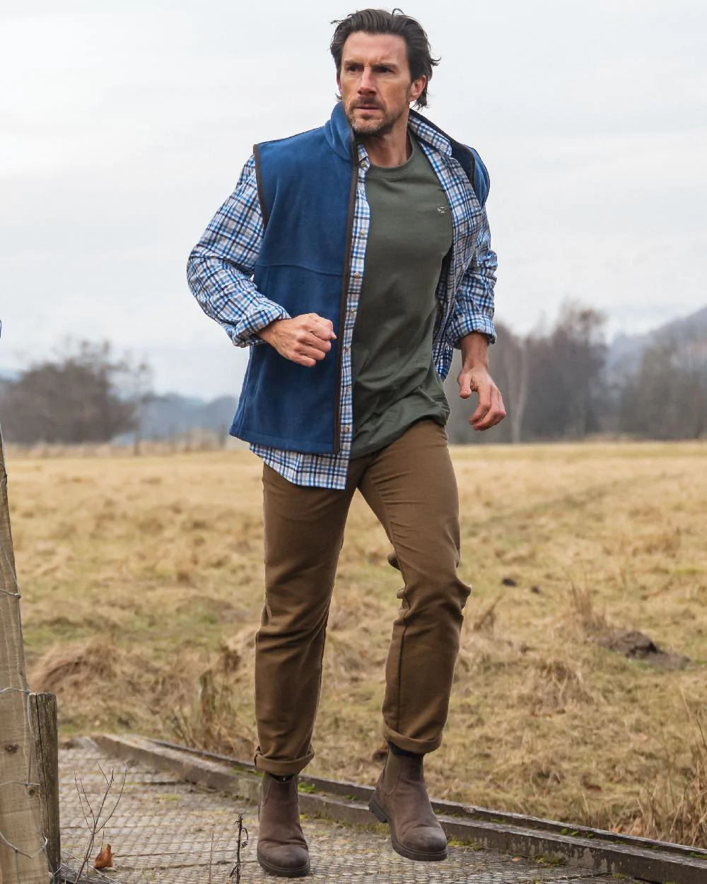Hoggs of Fife Carrick Technical Stretch Moleskin Jeans - Image 4