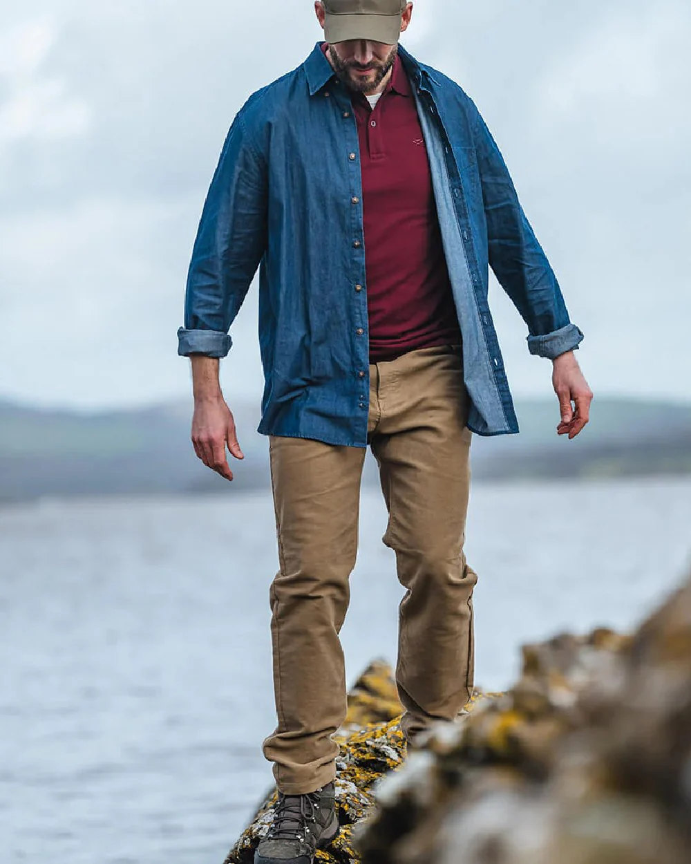 Hoggs of Fife Carrick Technical Stretch Moleskin Jeans - Image 5