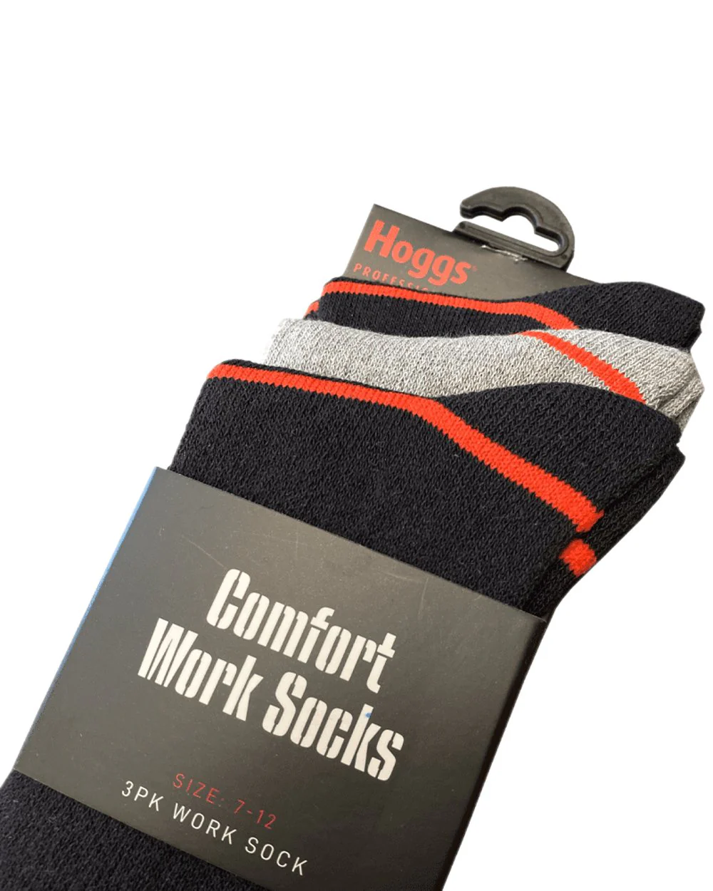 Hoggs of Fife Comfort Cotton Work Socks Triple Pack - Image 2