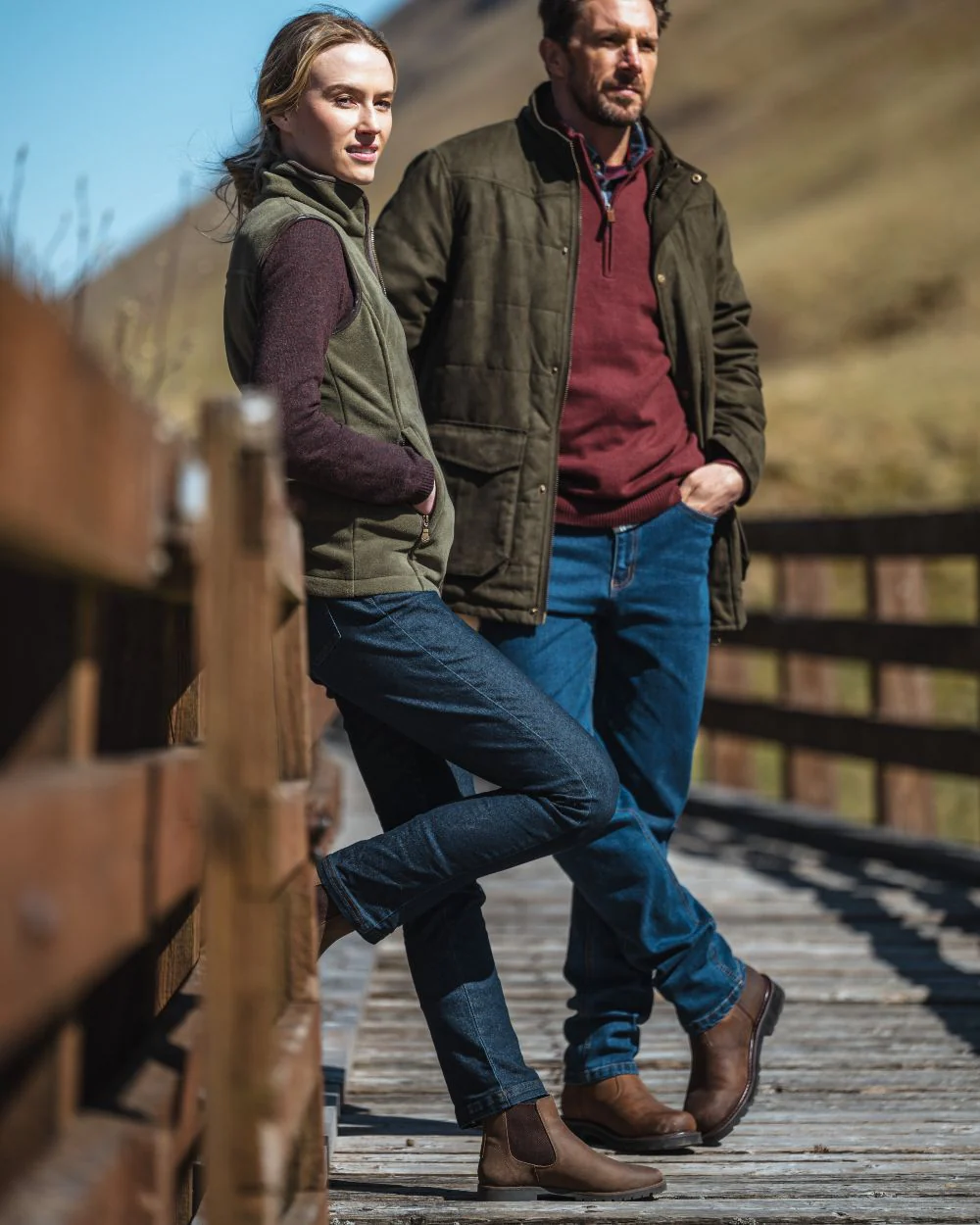 Hoggs of Fife Dee Stretch Denim Jeans - Image 3