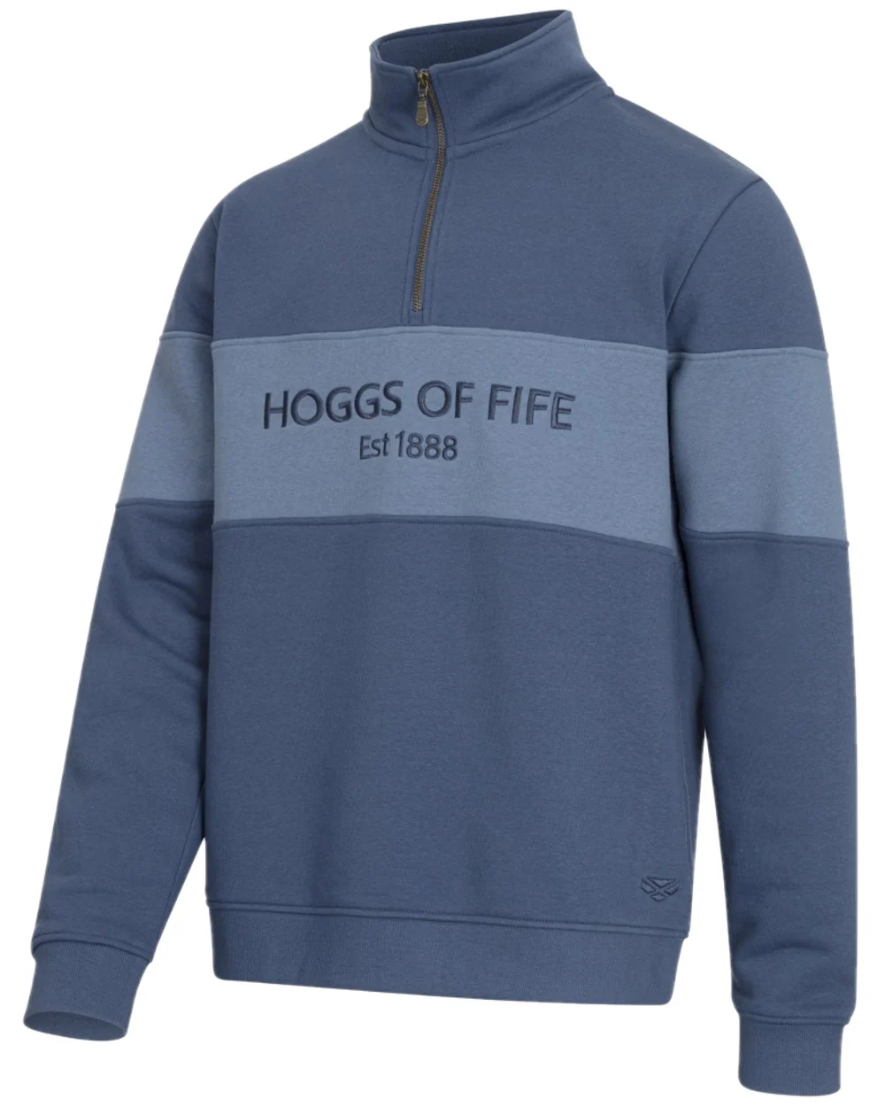Hoggs of Fife Dumfries 1888 Mens Quarter Zip Sweatshirt - Image 13
